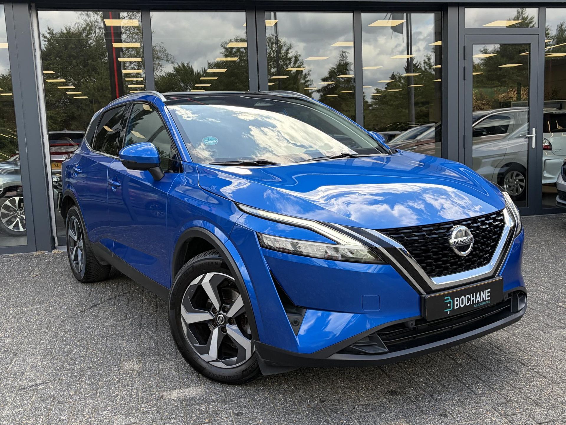 Nissan QASHQAI met kenteken N-665-JV – detailfoto