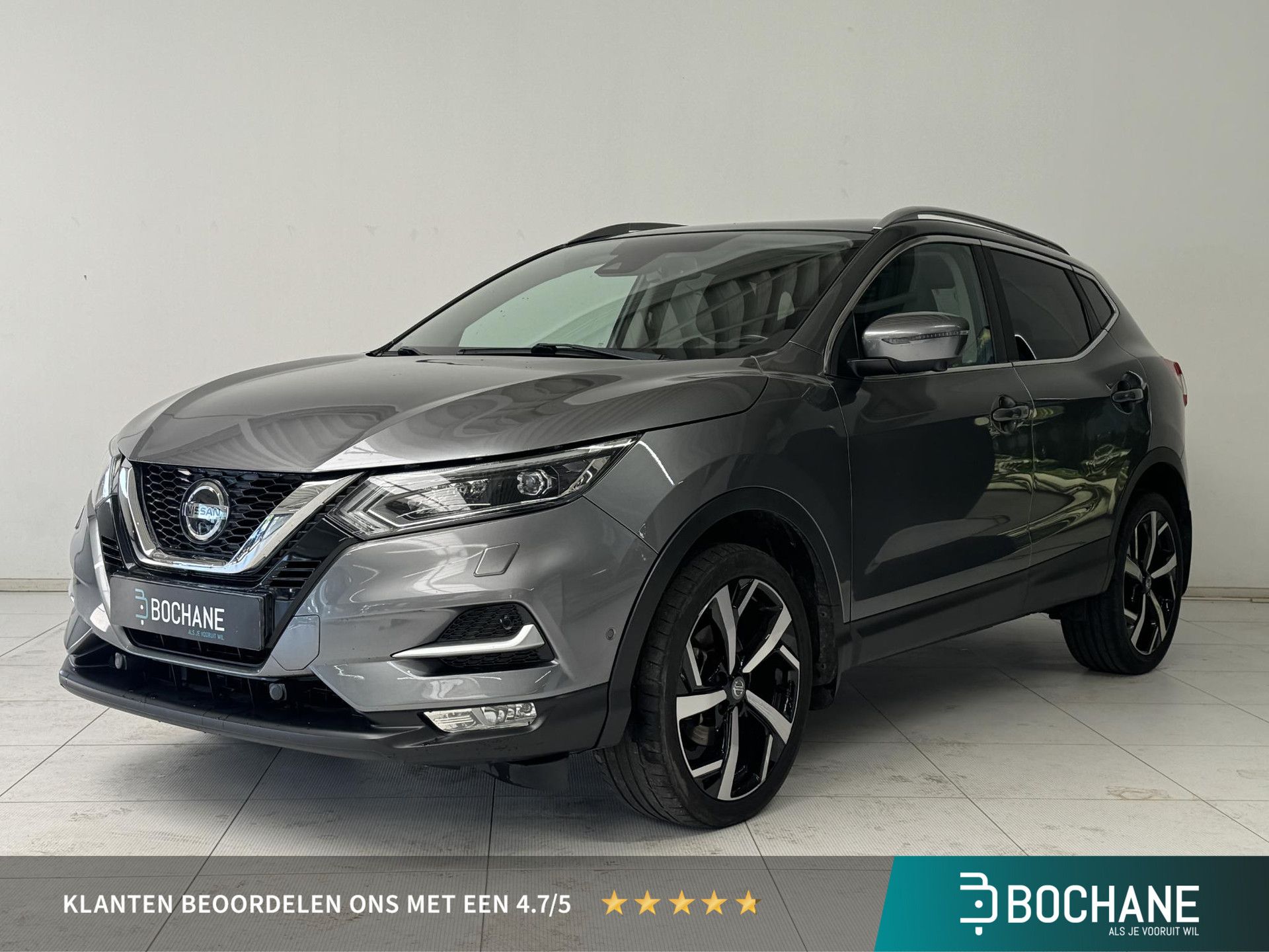 Nissan QASHQAI met kenteken N-784-JR – vooraanzicht