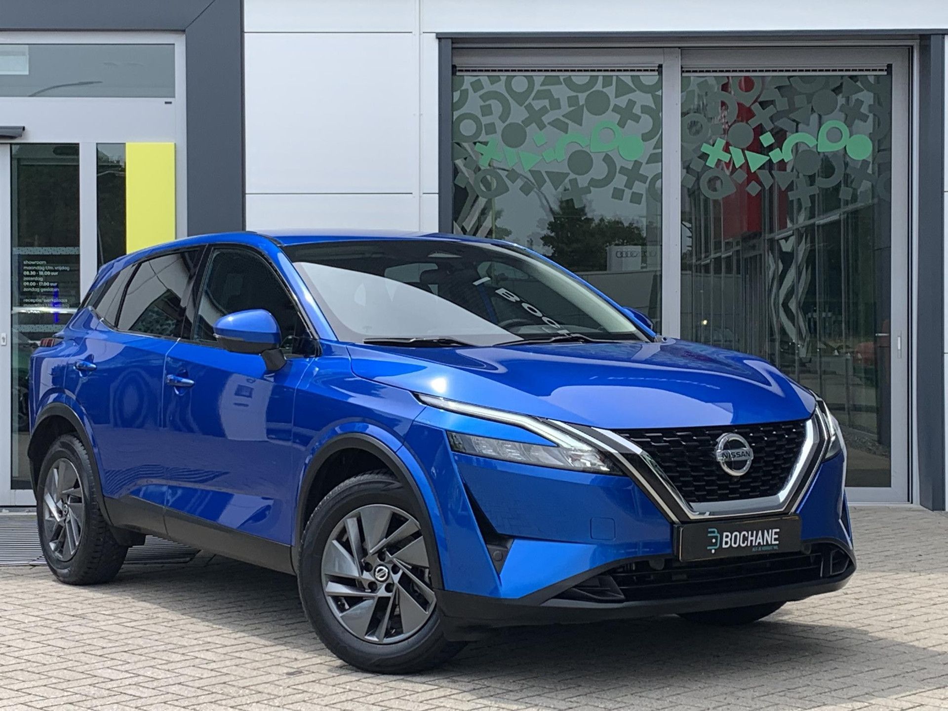 Nissan QASHQAI met kenteken P-672-SK – detailfoto