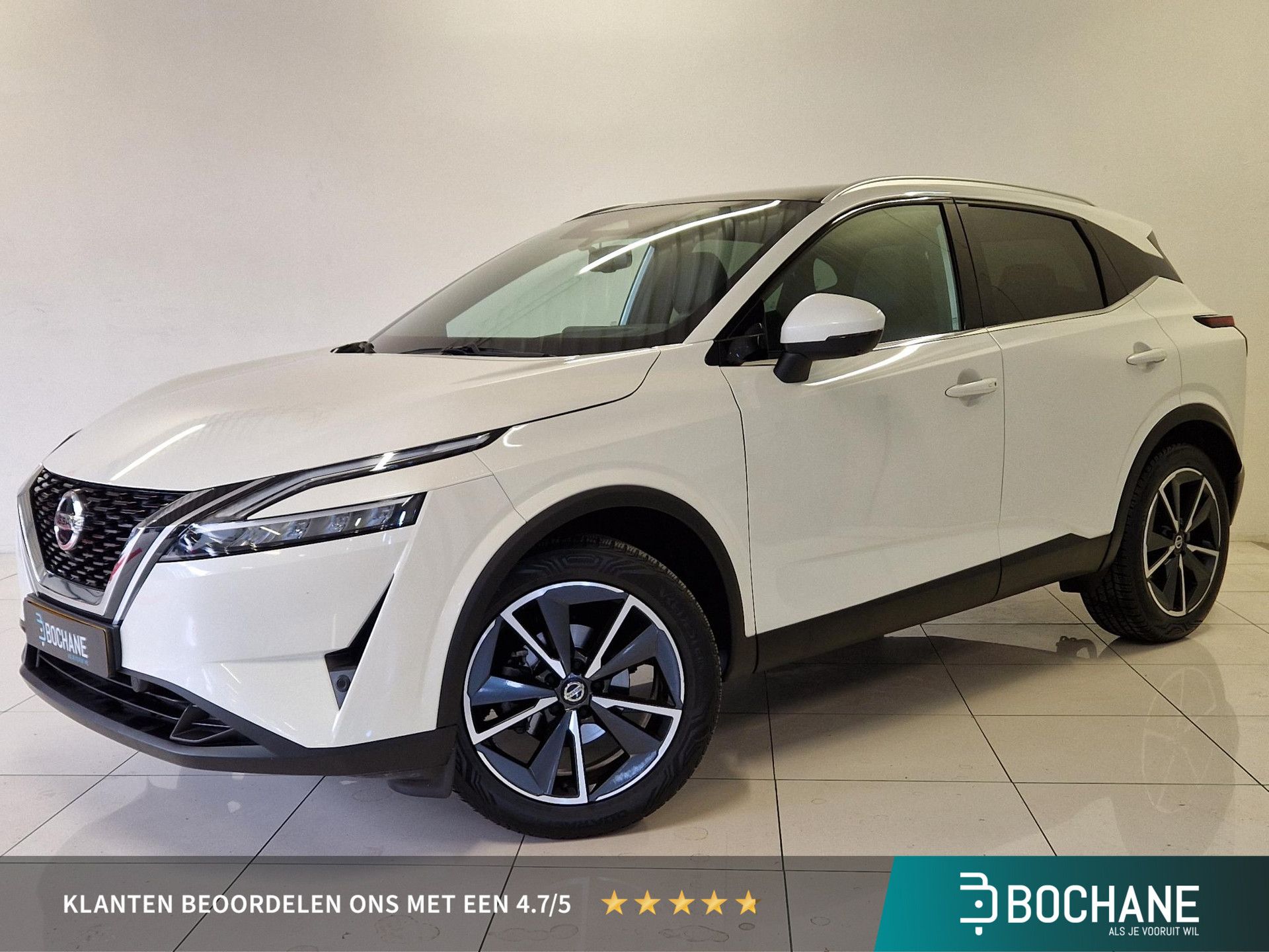 Nissan QASHQAI met kenteken R-364-TL – vooraanzicht