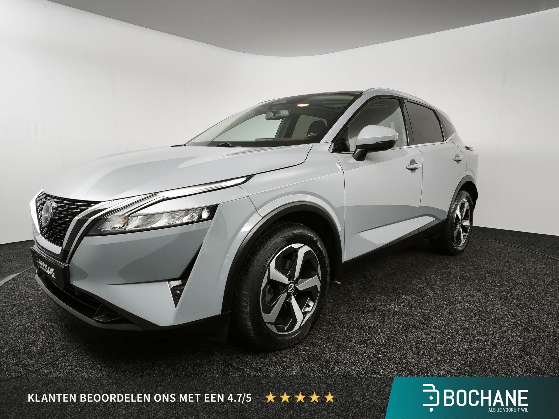 Nissan QASHQAI met kenteken S-212-KX – vooraanzicht