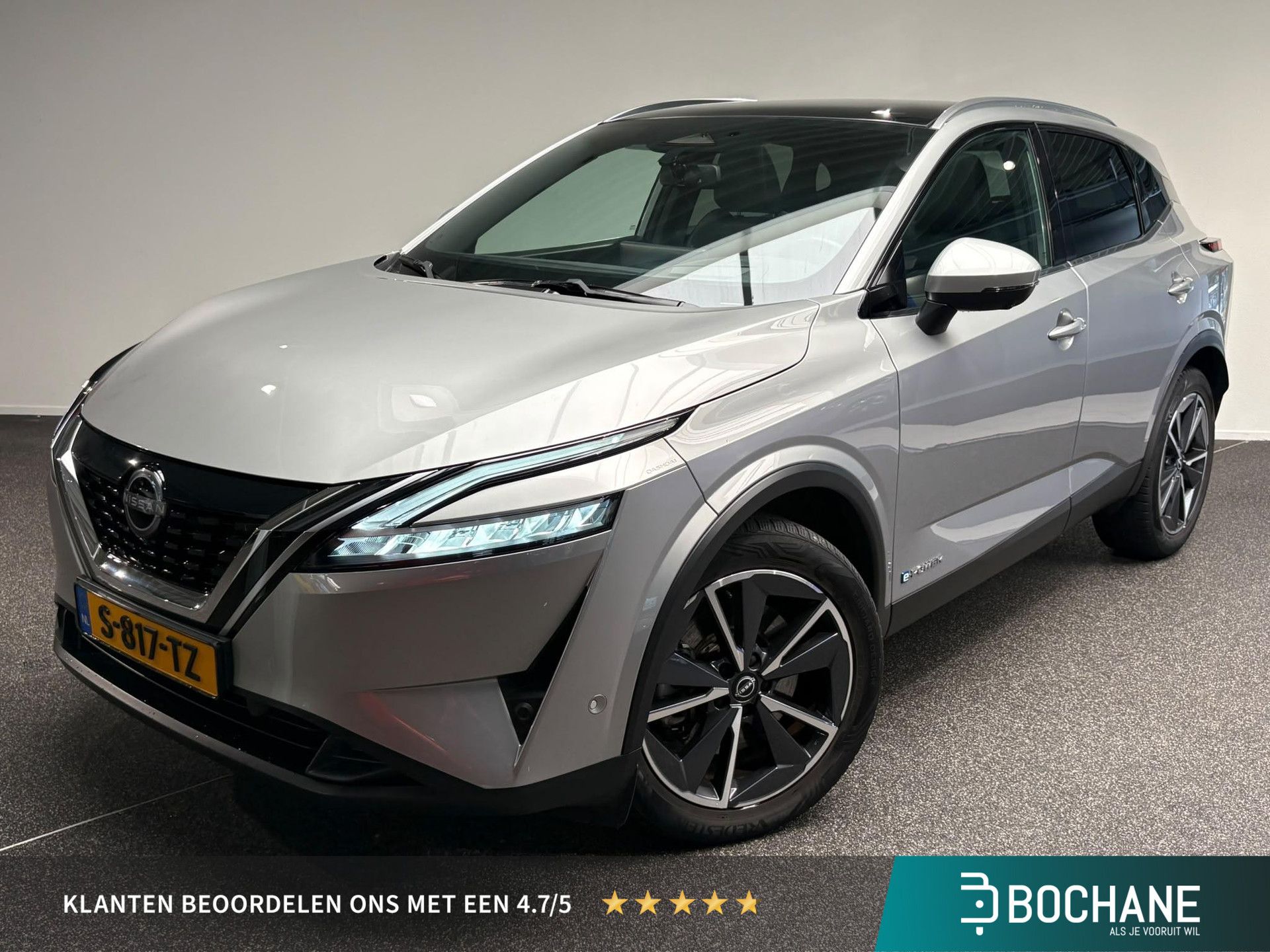 Nissan QASHQAI met kenteken S-817-TZ – vooraanzicht