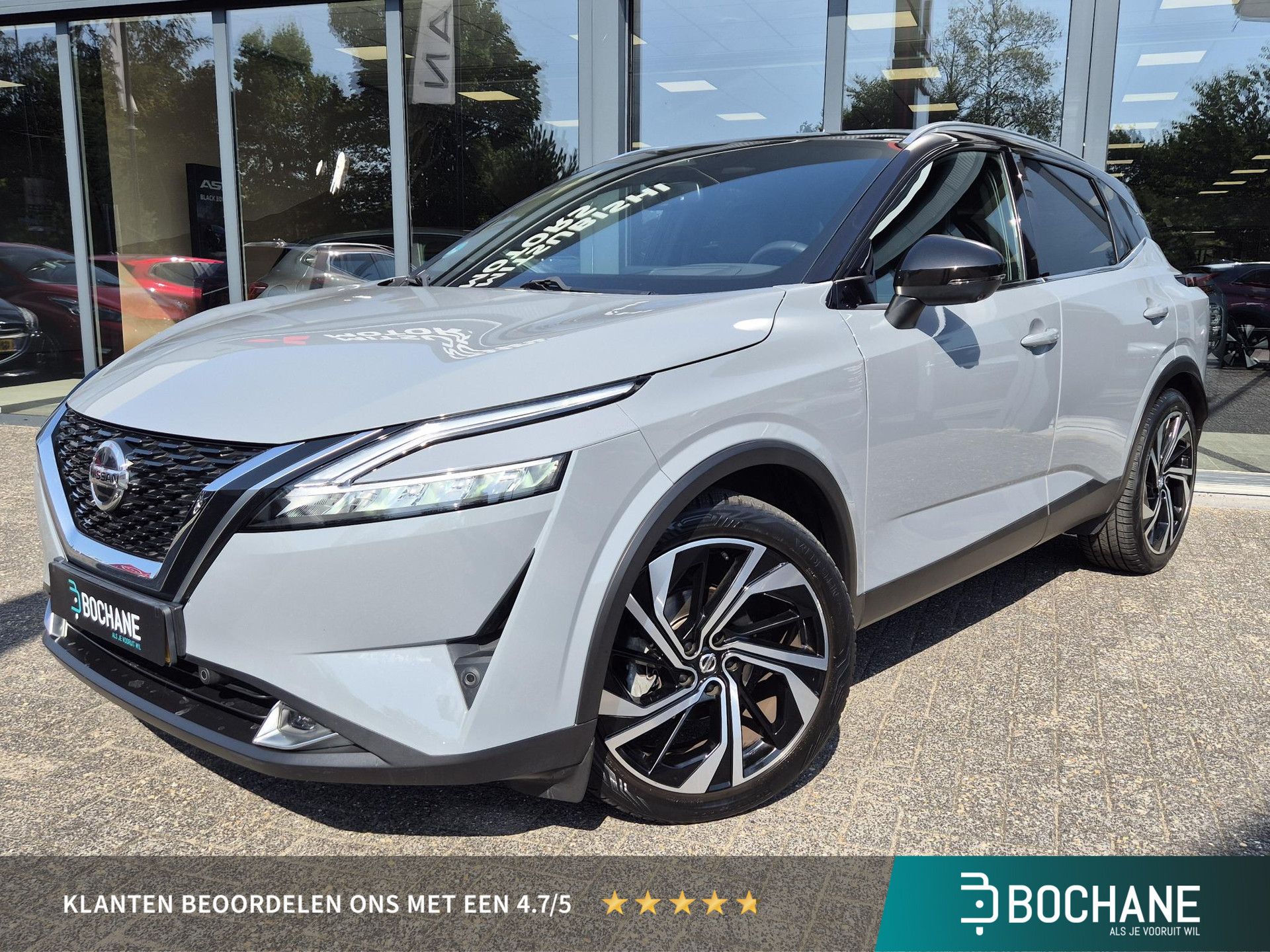 Nissan QASHQAI met kenteken T-355-HS – vooraanzicht