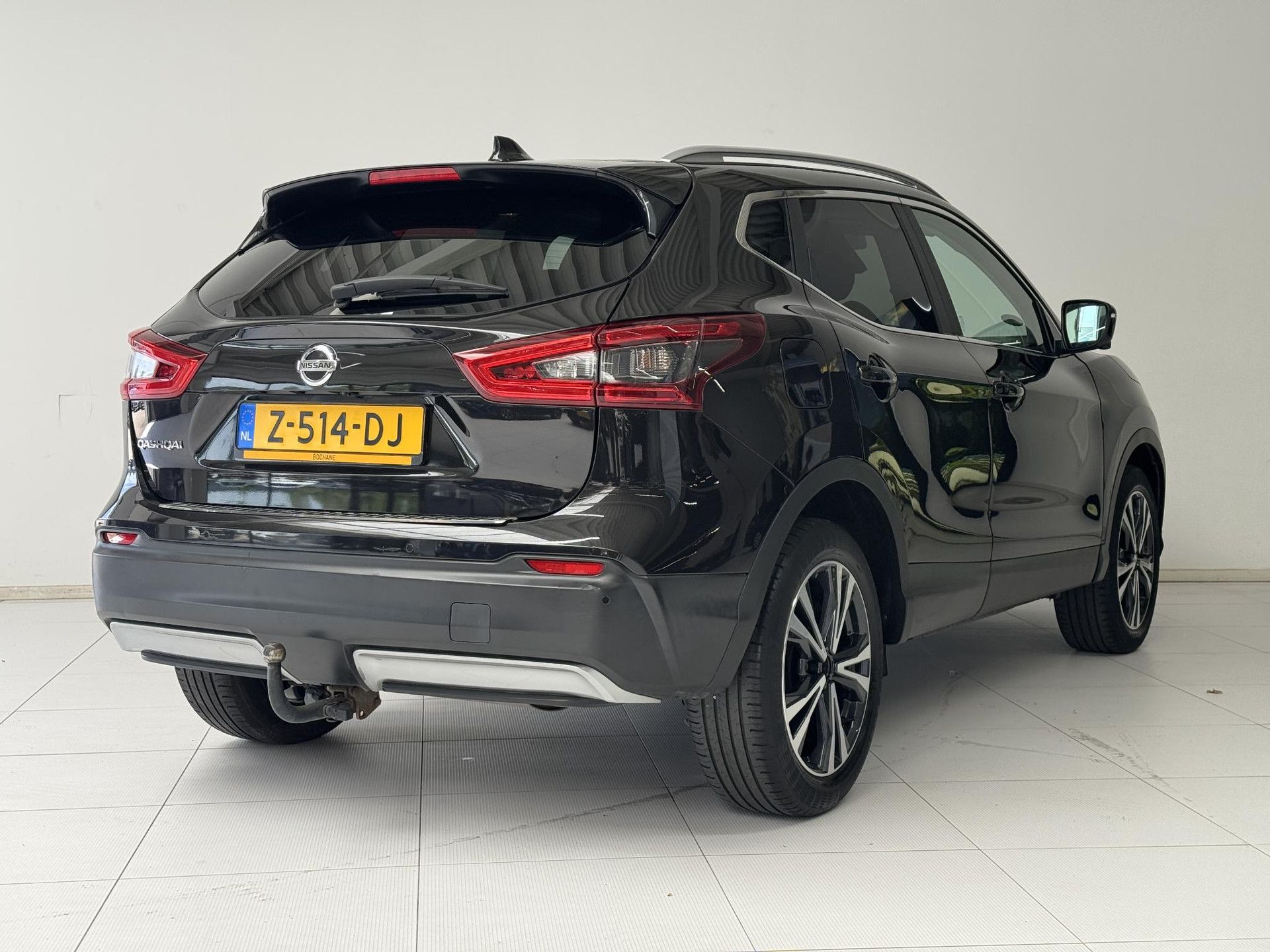 Nissan QASHQAI met kenteken Z-514-DJ – achteraanzicht