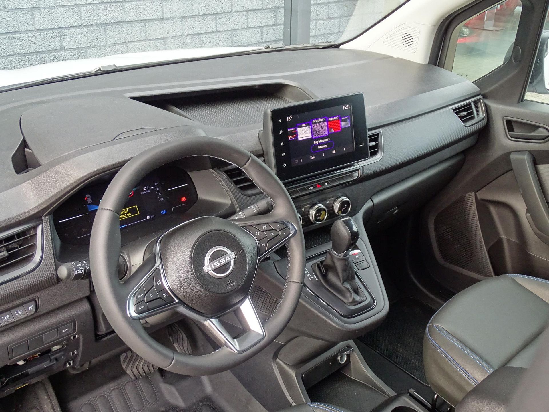 Nissan Townstar – achteraanzicht