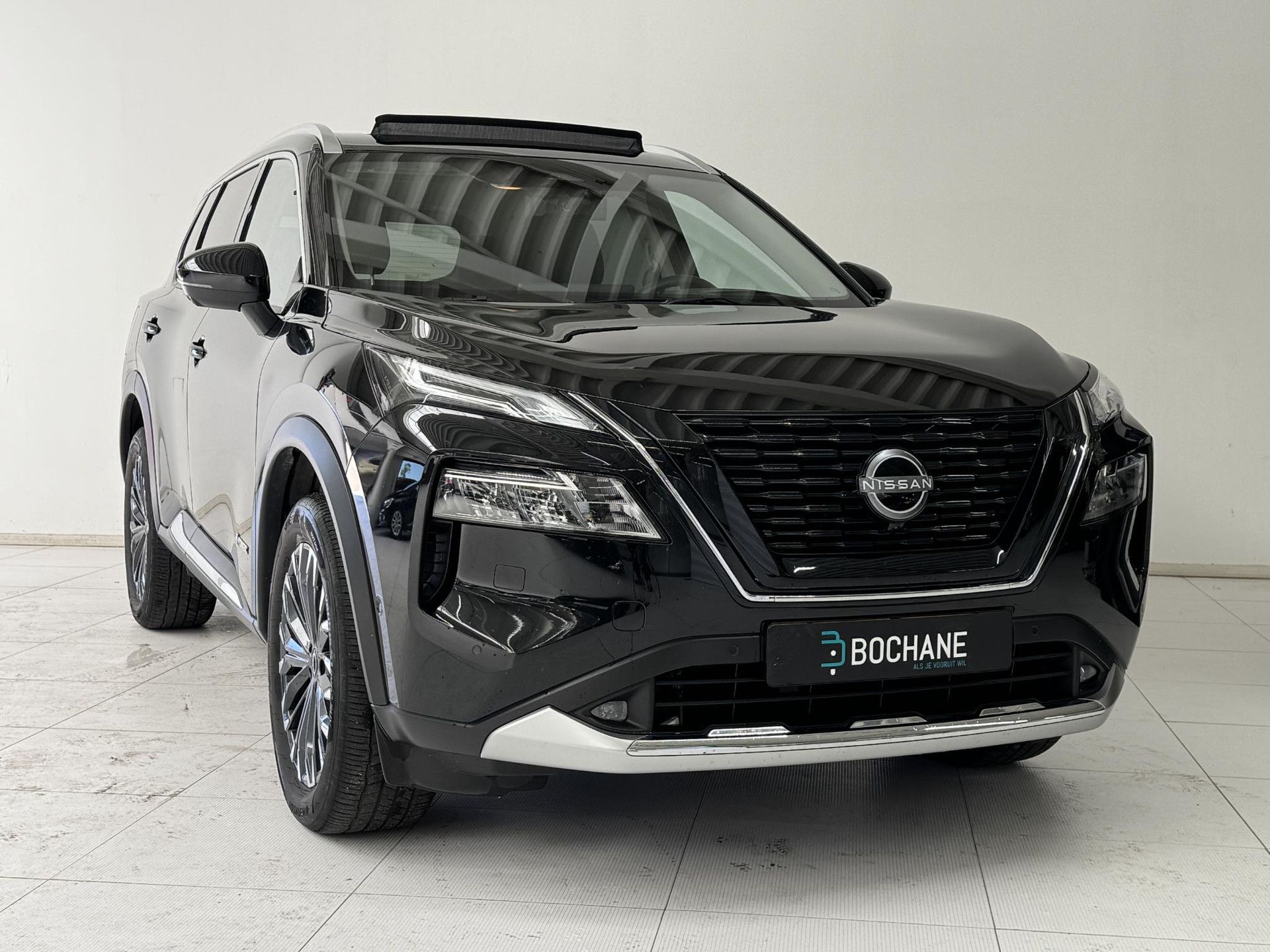 Nissan X-Trail met kenteken GXB-28-D – detailfoto