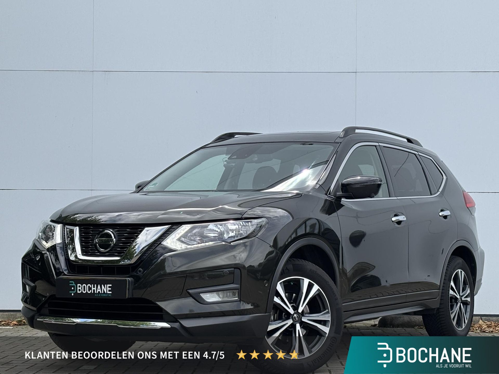 Nissan X-Trail met kenteken J-844-HJ – vooraanzicht
