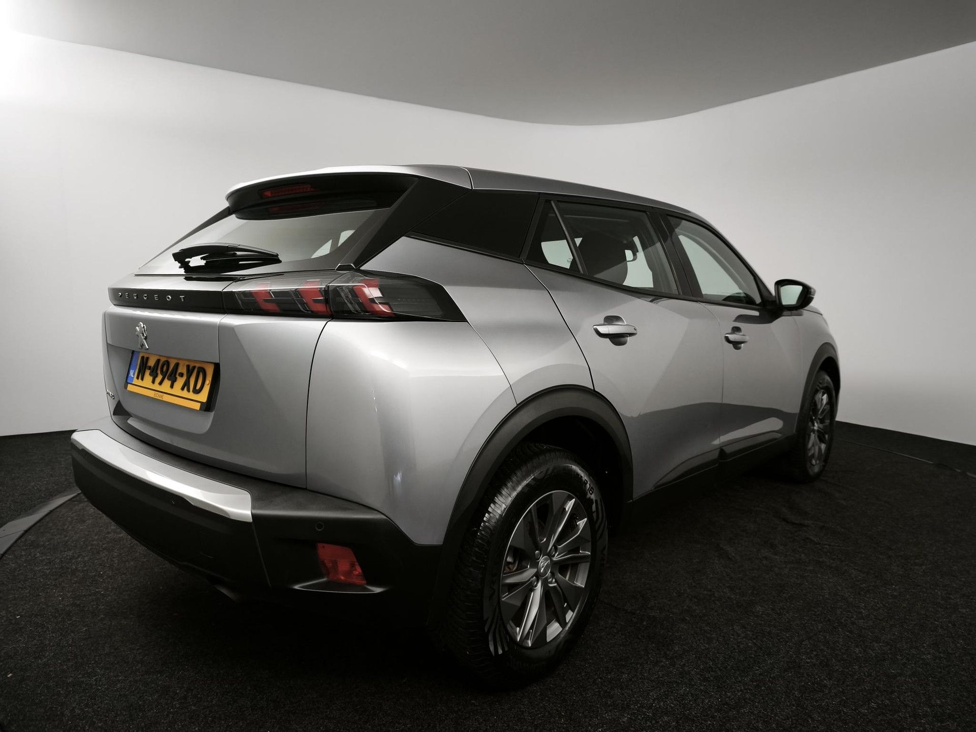Peugeot 2008 met kenteken N-494-XD – achteraanzicht