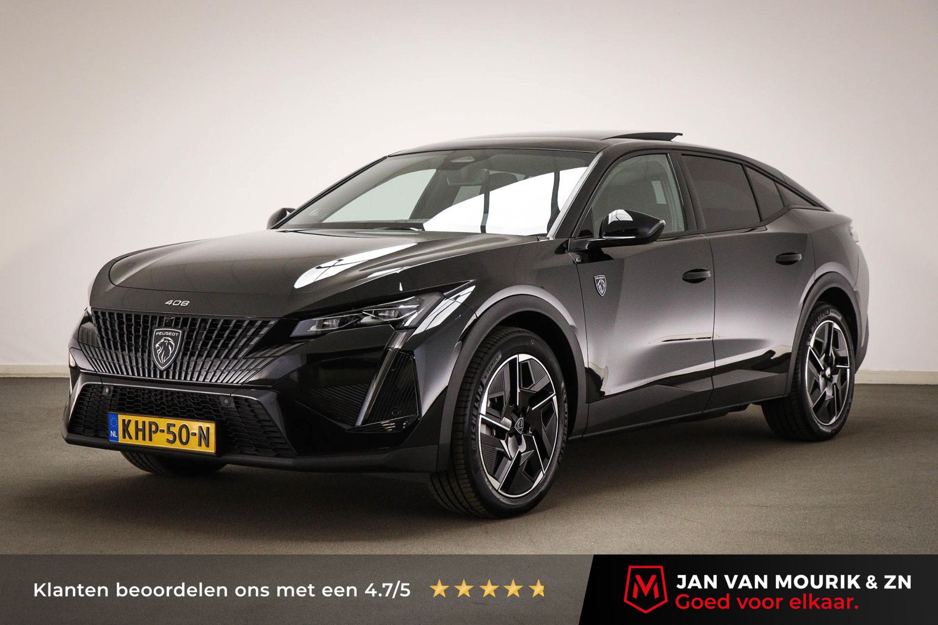 Peugeot 408 met kenteken KHP-50-N – vooraanzicht