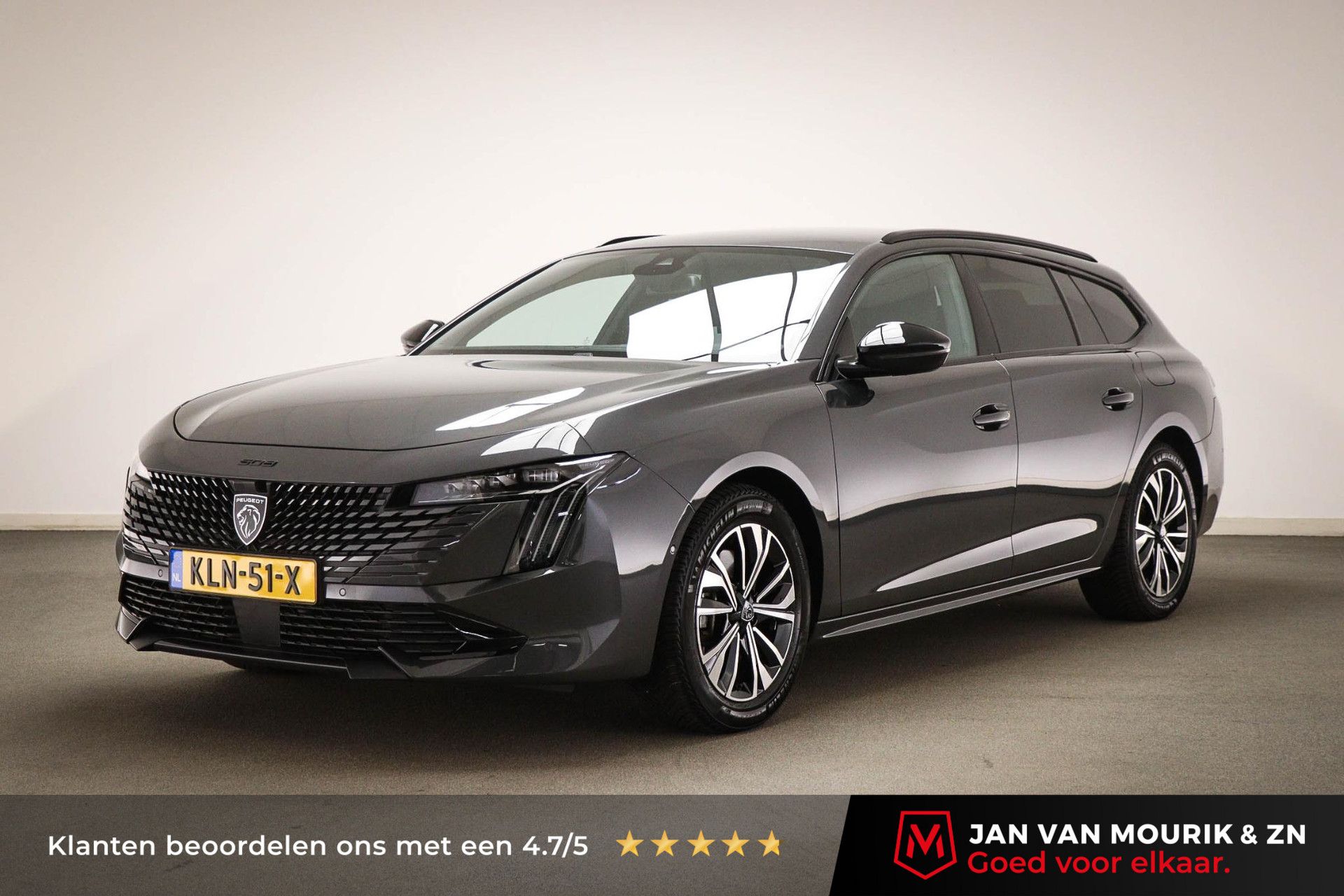Peugeot 508 met kenteken KLN-51-X – vooraanzicht