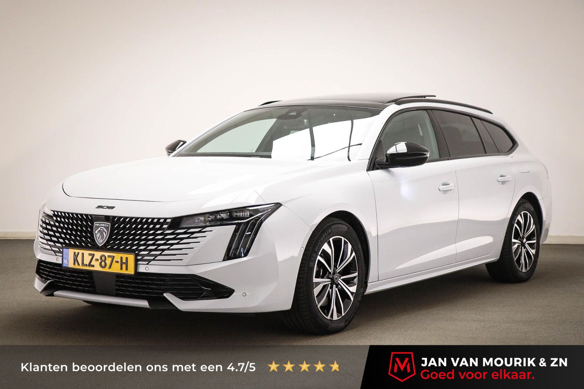 Peugeot 508 met kenteken KLZ-87-H – vooraanzicht