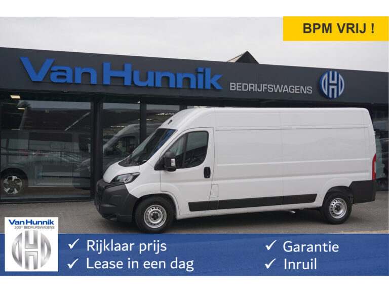 Peugeot Boxer financial lease