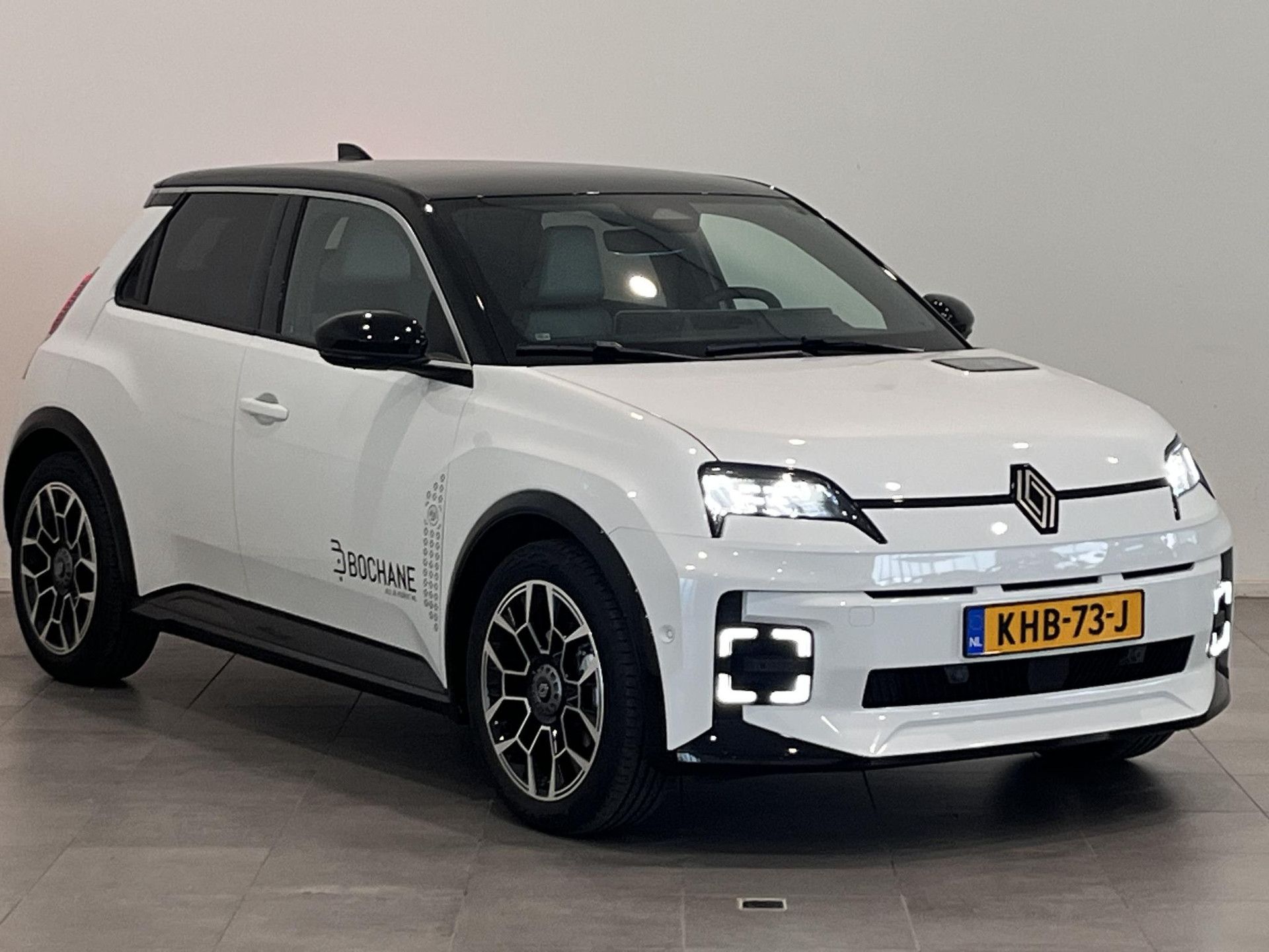 Renault 5 met kenteken KHB-73-J – detailfoto