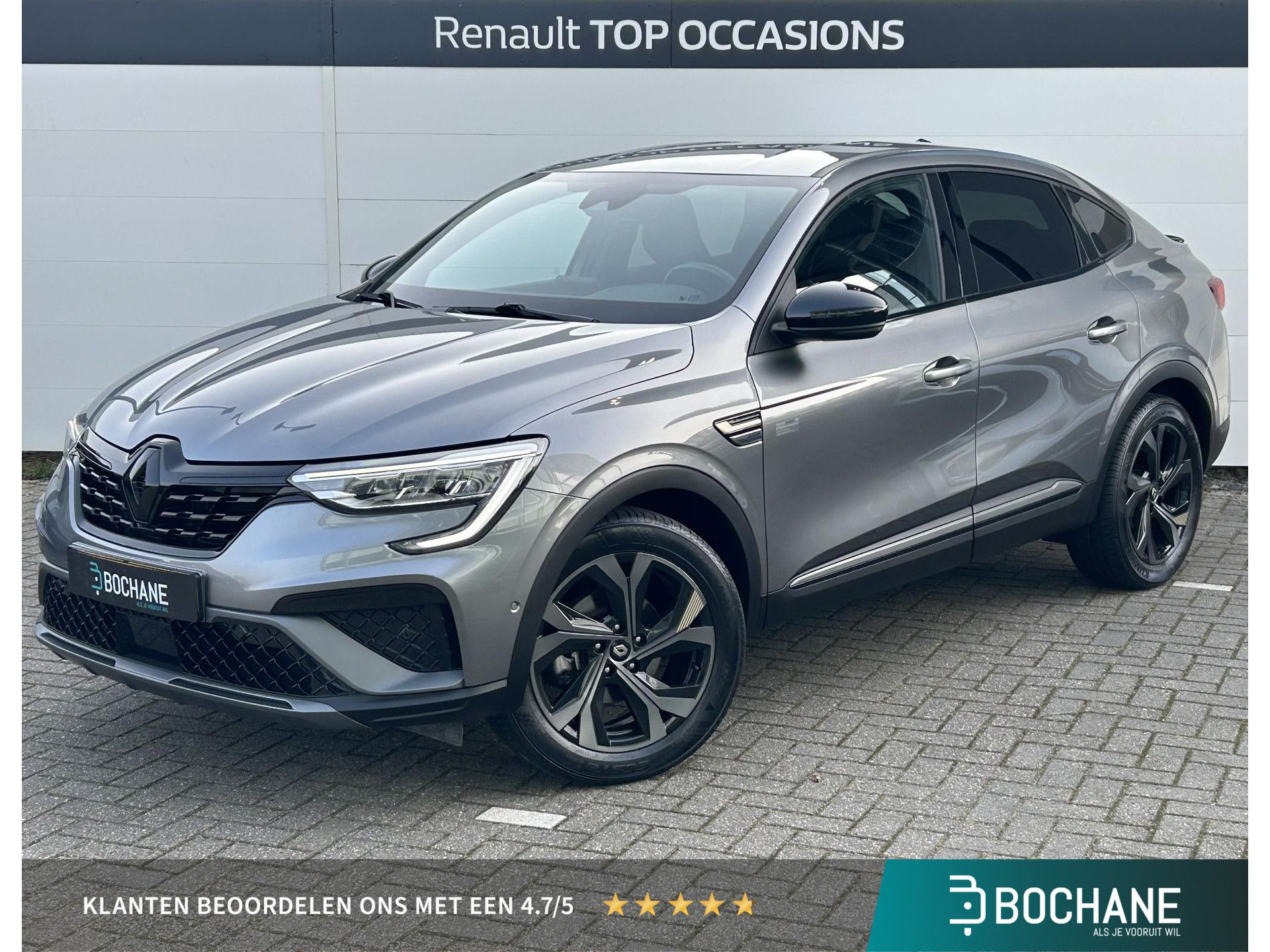 Renault Arkana met kenteken KBD-05-X – vooraanzicht