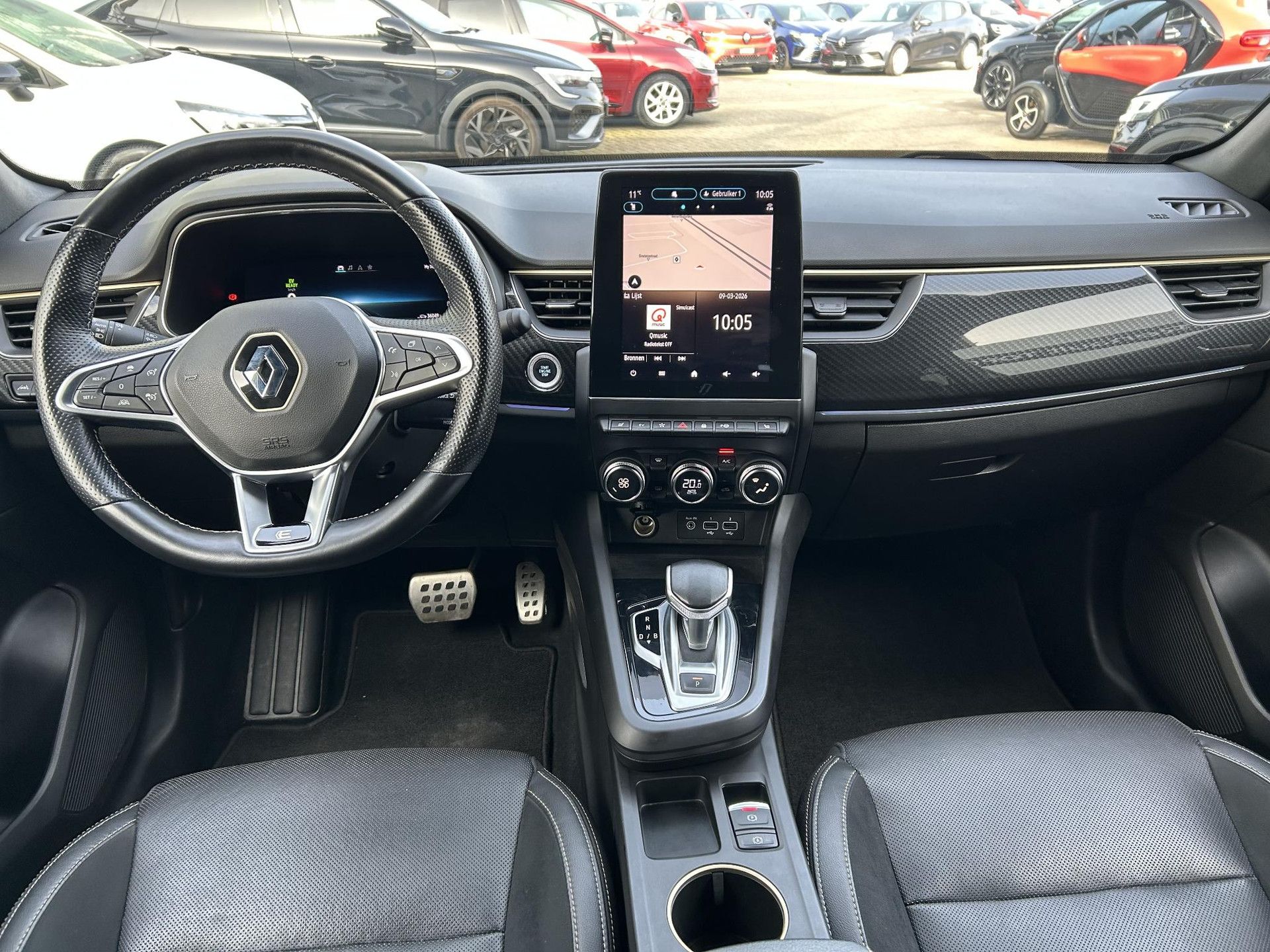 Renault Arkana met kenteken KBD-05-X – interieur