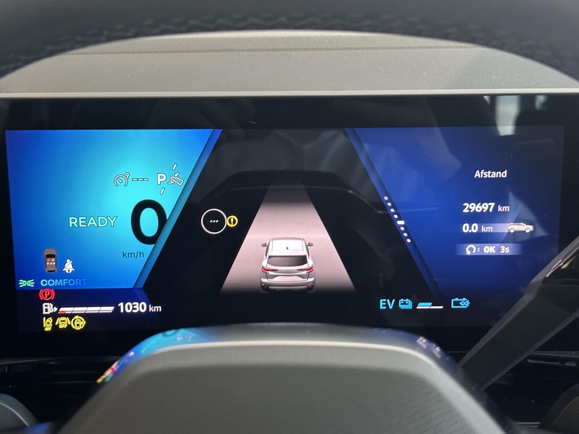 Renault Austral met kenteken JJP-90-V – dashboard