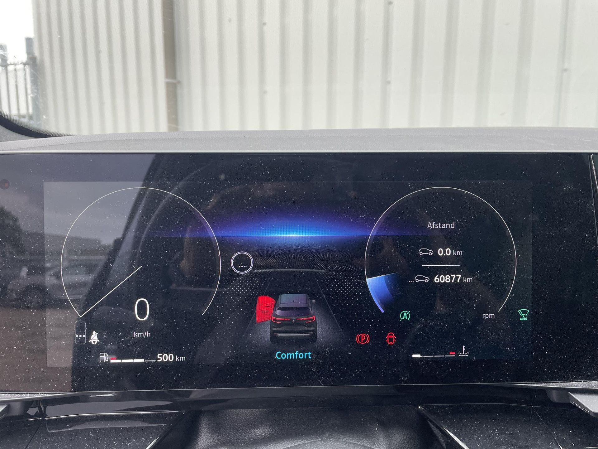 Renault Austral met kenteken T-230-SP – dashboard