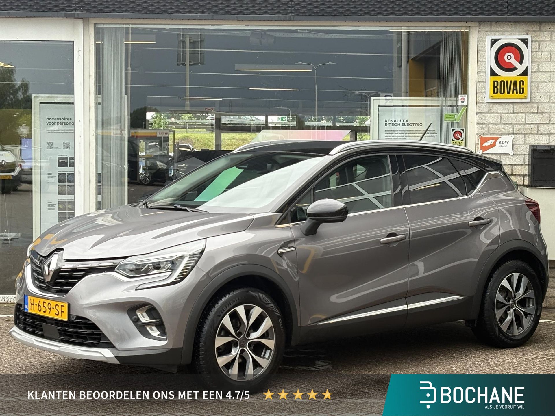 Renault Captur met kenteken H-659-SF – vooraanzicht