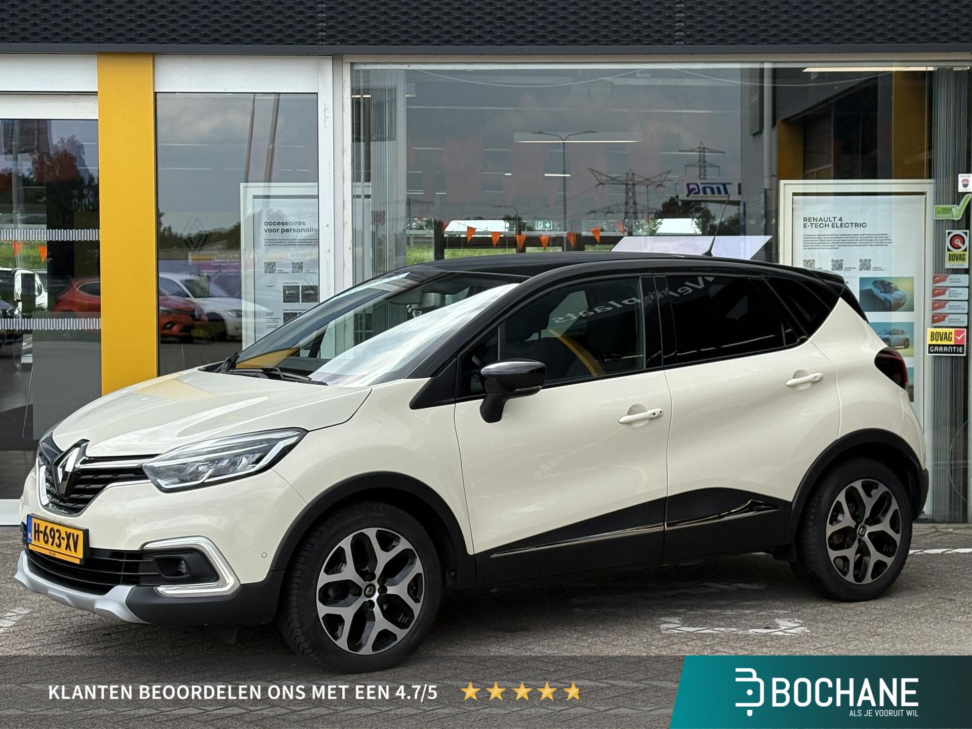 Renault Captur met kenteken H-693-XV – vooraanzicht
