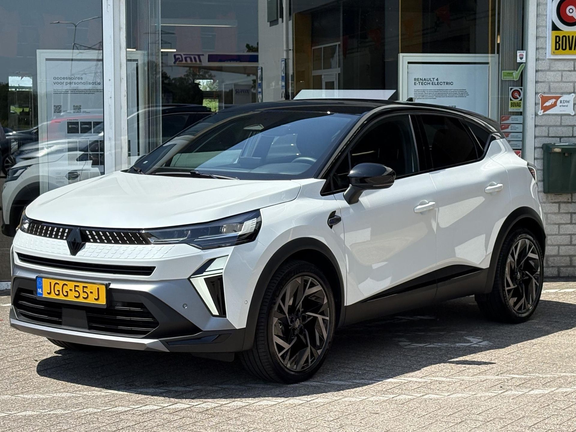 Renault Captur met kenteken JGG-55-J – detailfoto