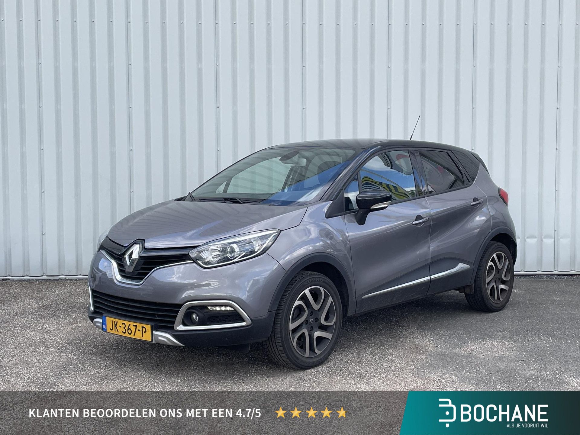 Renault Captur met kenteken JK-367-P – vooraanzicht
