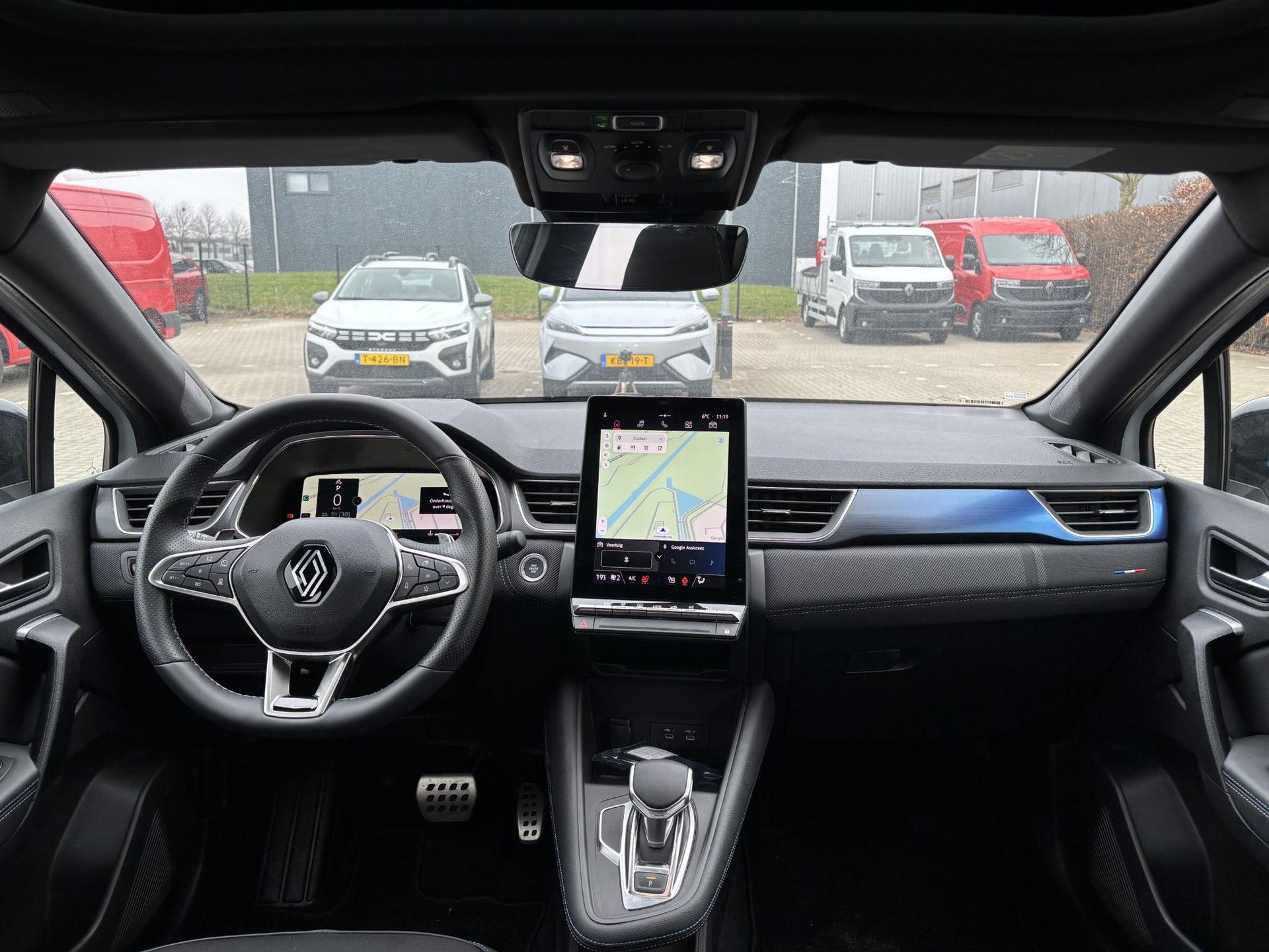 Renault Captur met kenteken KBB-90-X – interieur