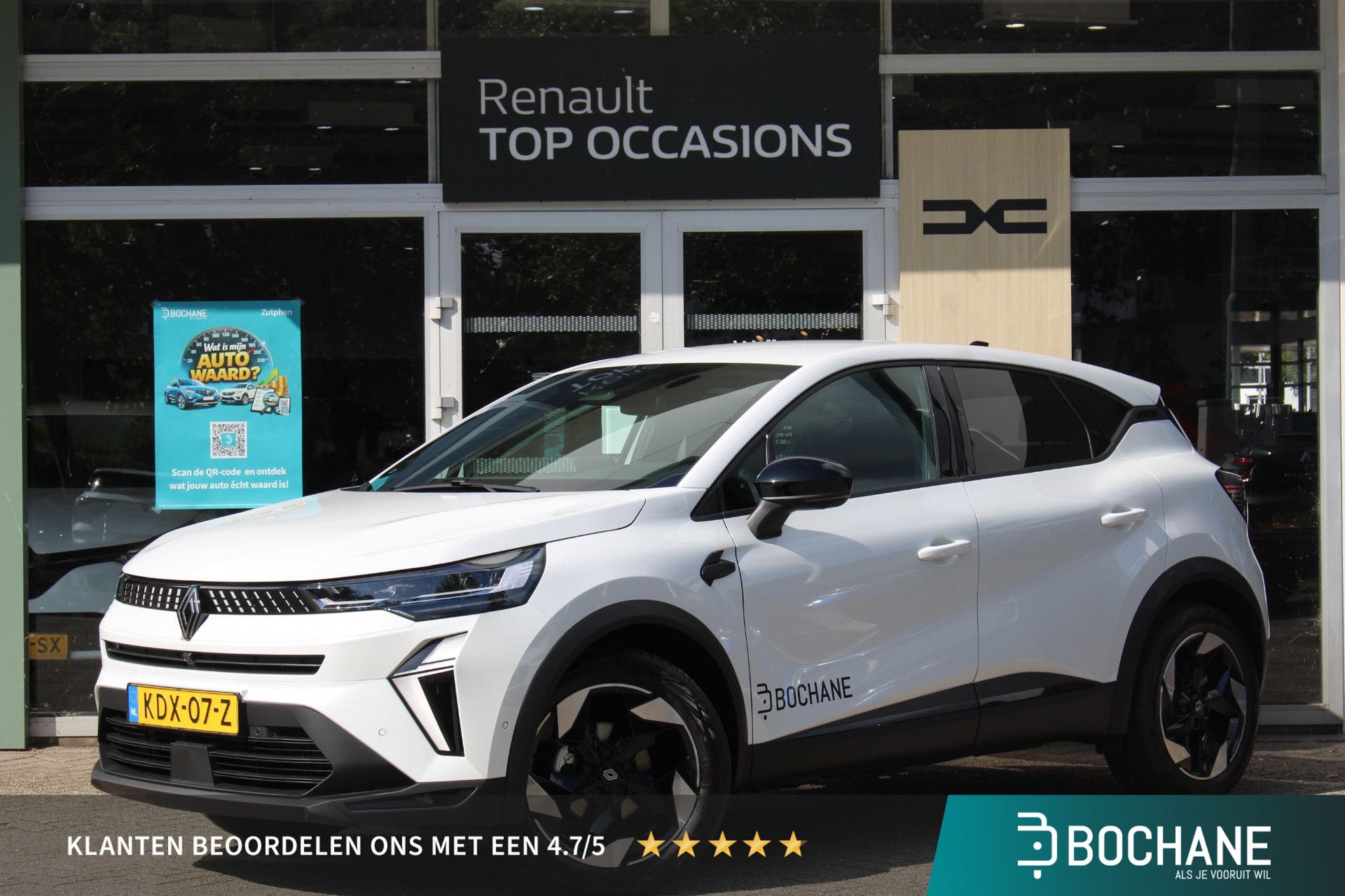 Renault Captur met kenteken KDX-07-Z – vooraanzicht