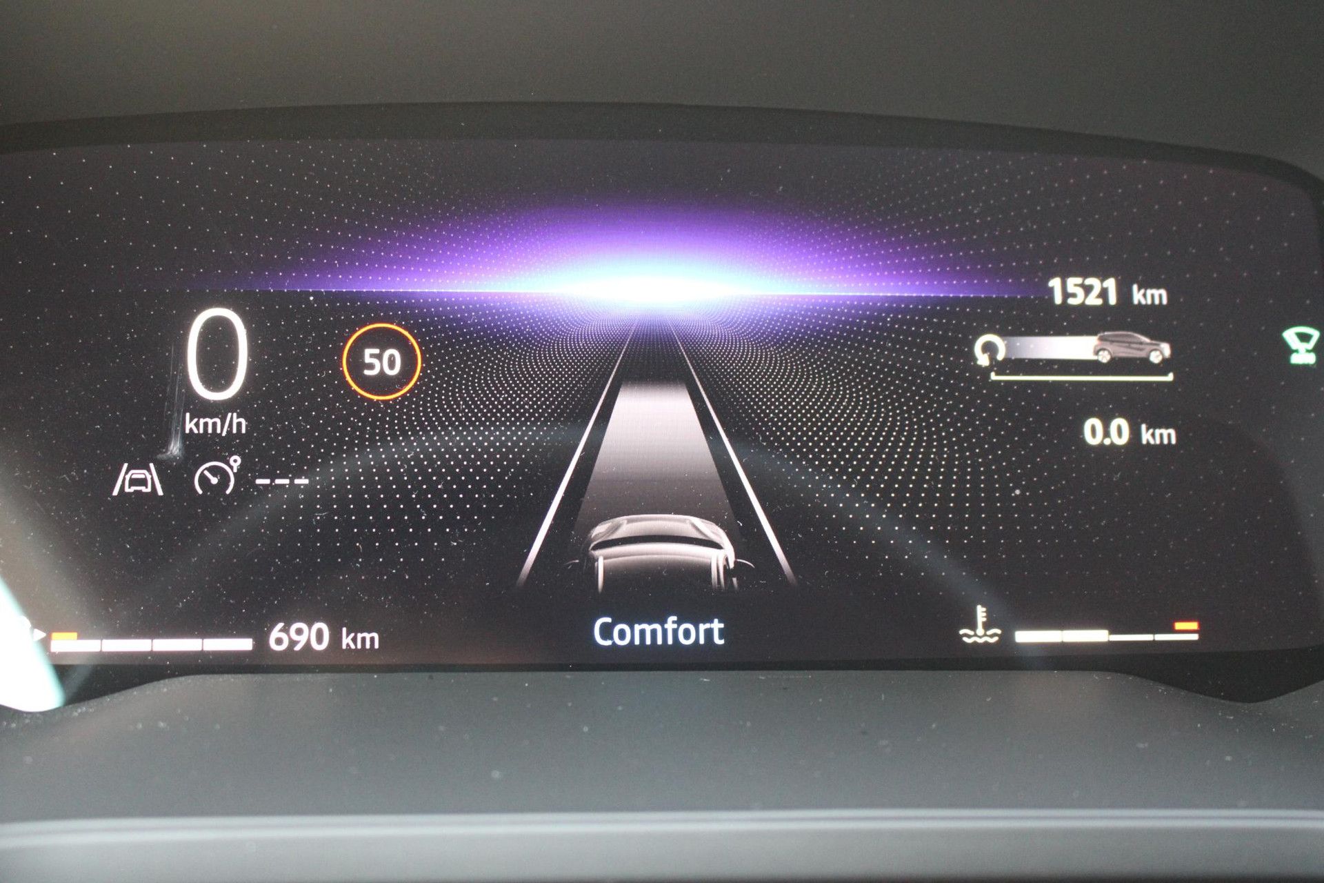Renault Captur met kenteken KDX-07-Z – dashboard