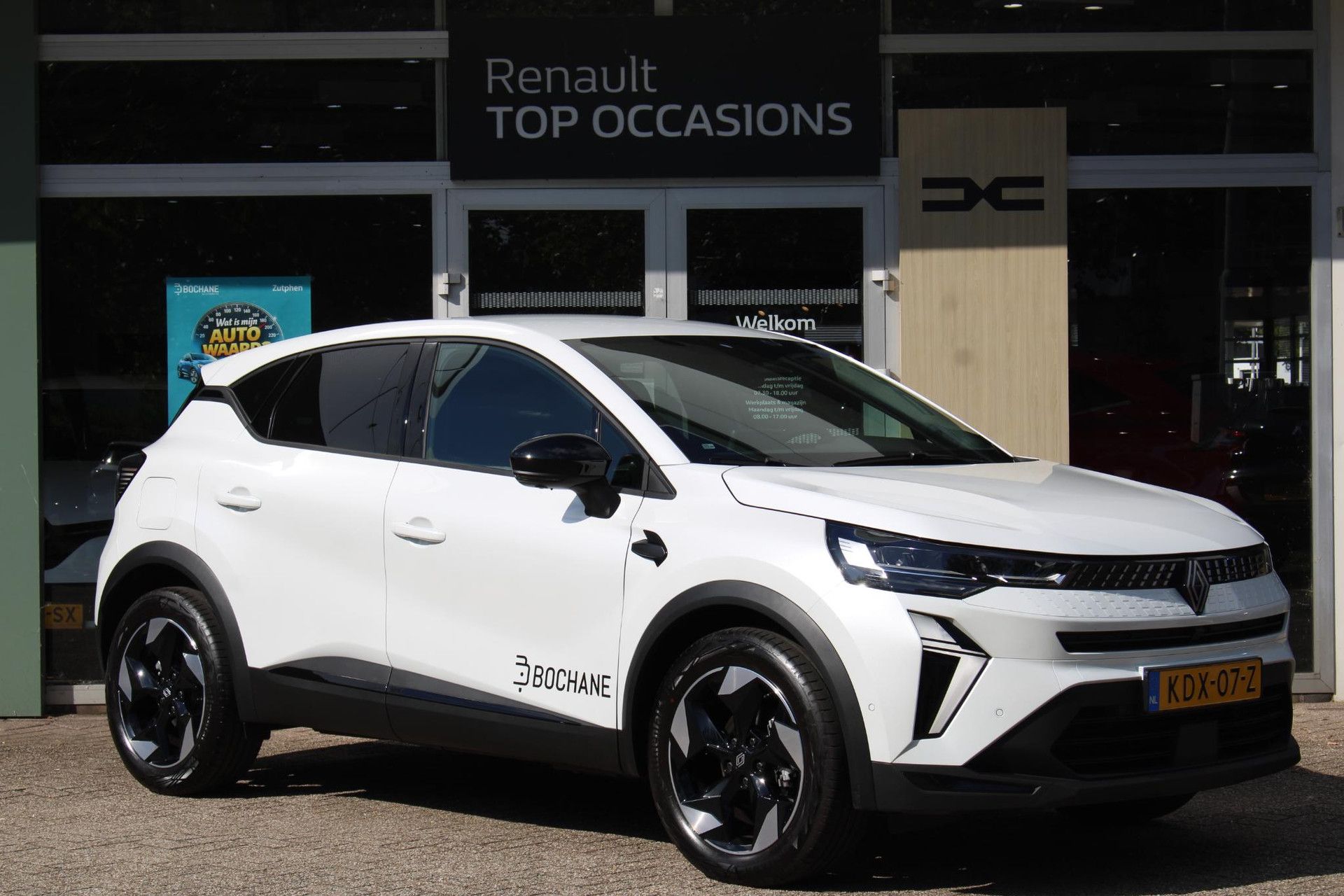 Renault Captur met kenteken KDX-07-Z – detailfoto