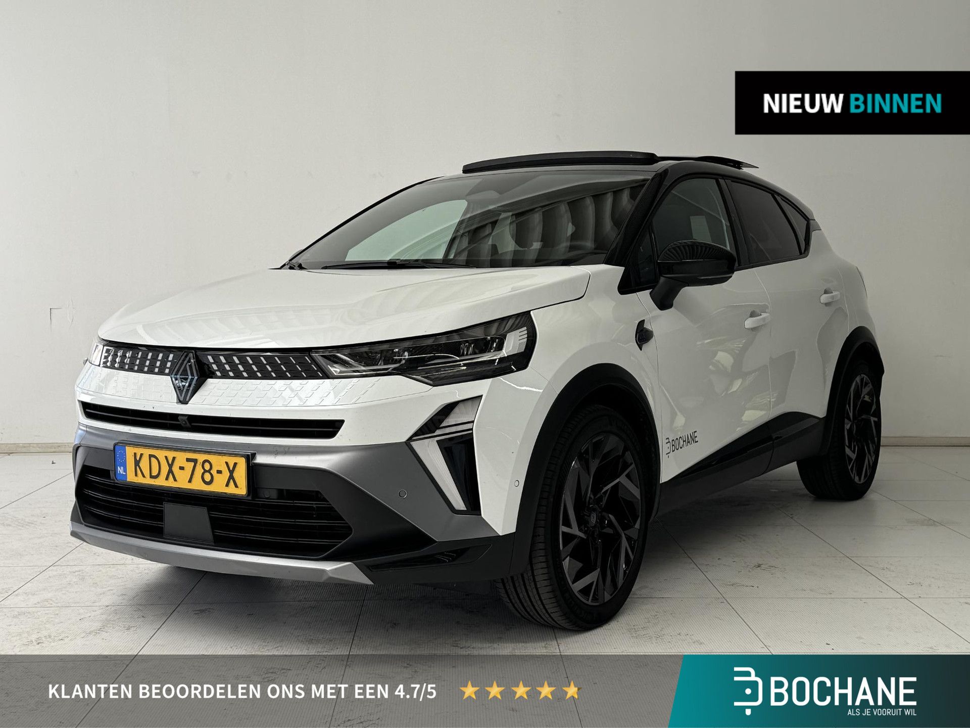Renault Captur met kenteken KDX-78-X – vooraanzicht
