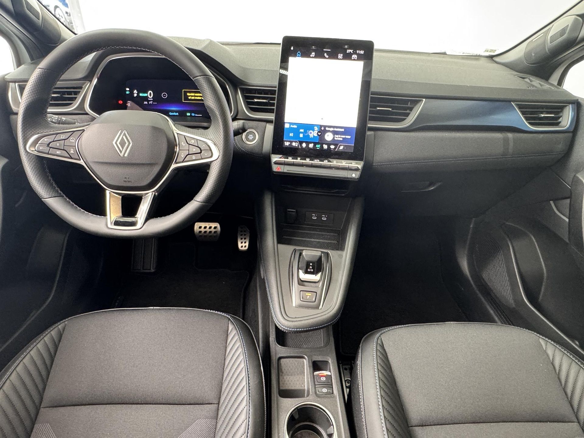 Renault Captur met kenteken KDX-78-X – interieur