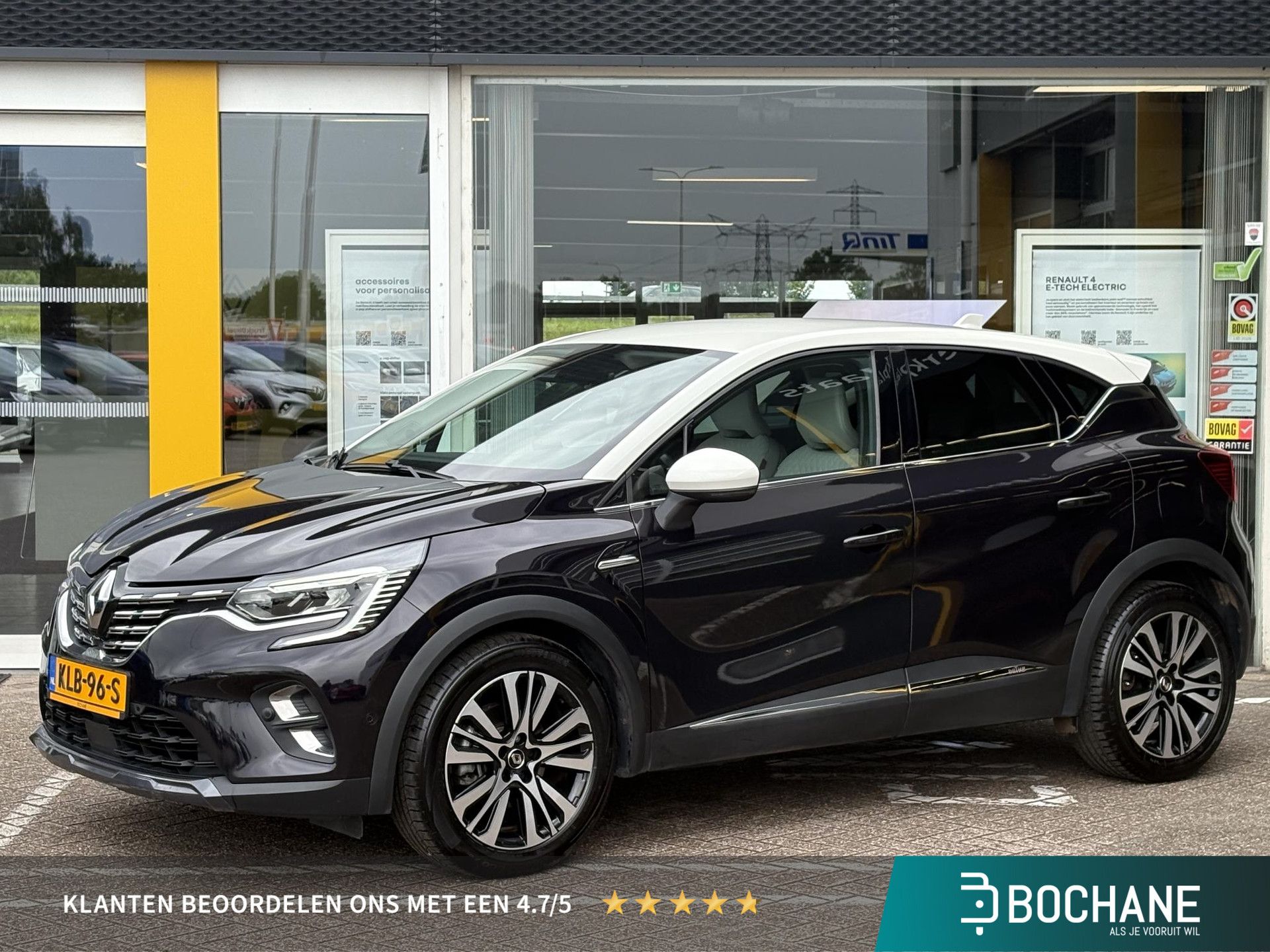 Renault Captur met kenteken KLB-96-S – vooraanzicht