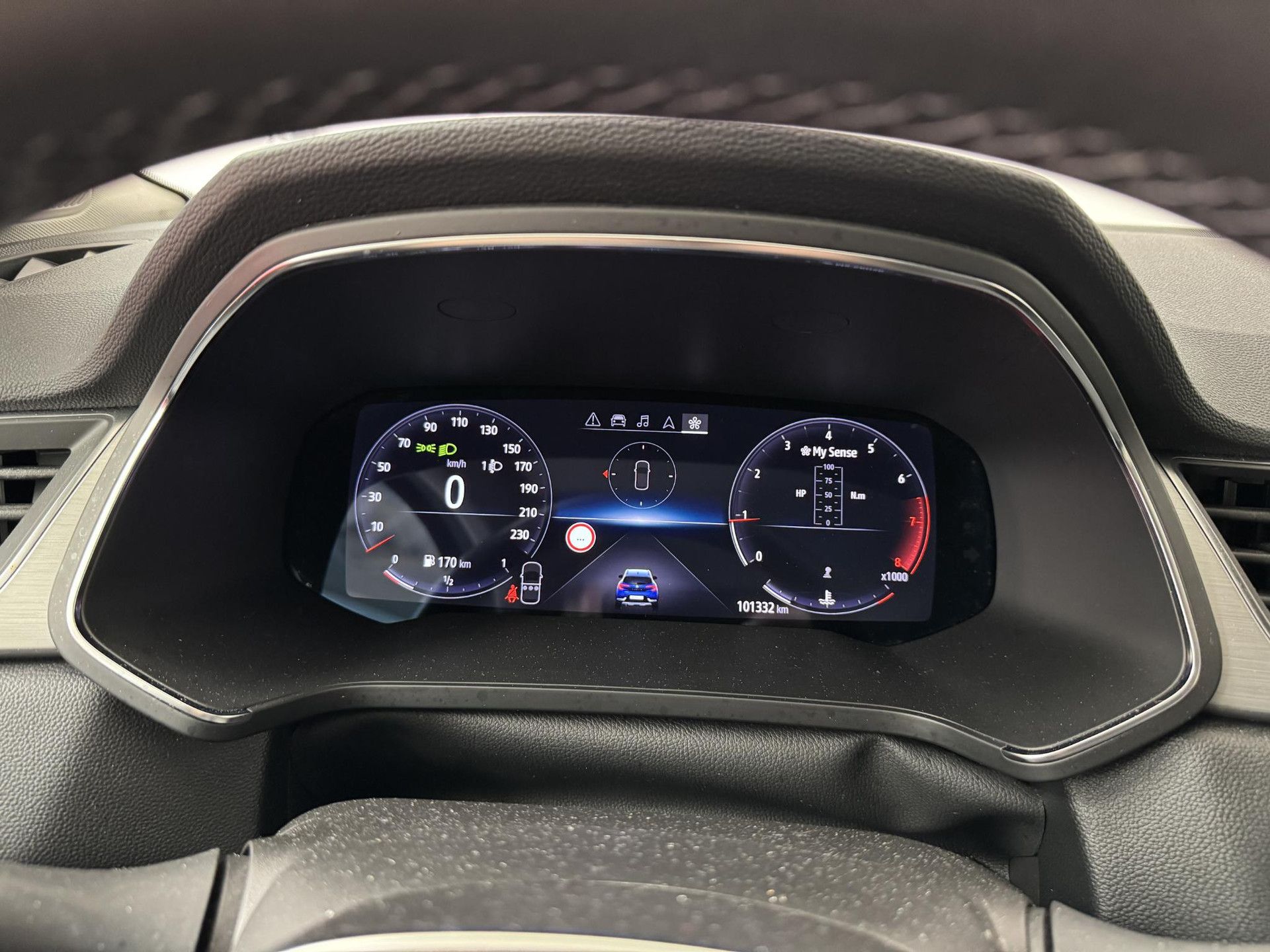Renault Captur met kenteken L-525-FS – dashboard