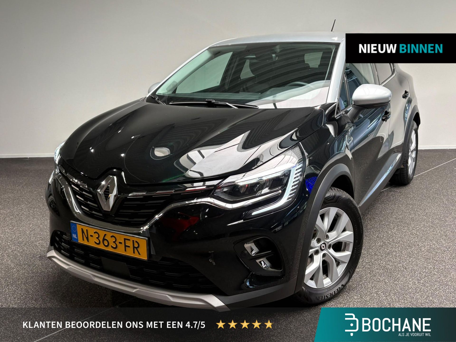 Renault Captur met kenteken N-363-FR – vooraanzicht