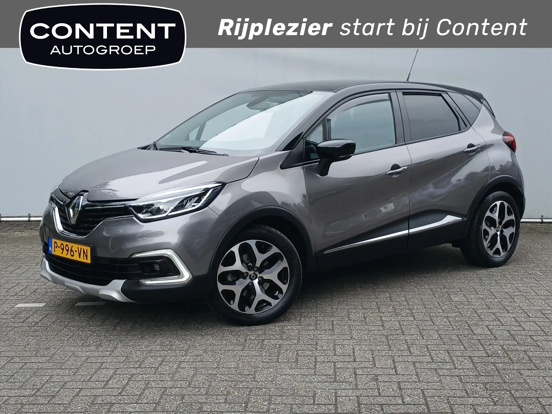 Renault Captur met kenteken P-996-VN – vooraanzicht