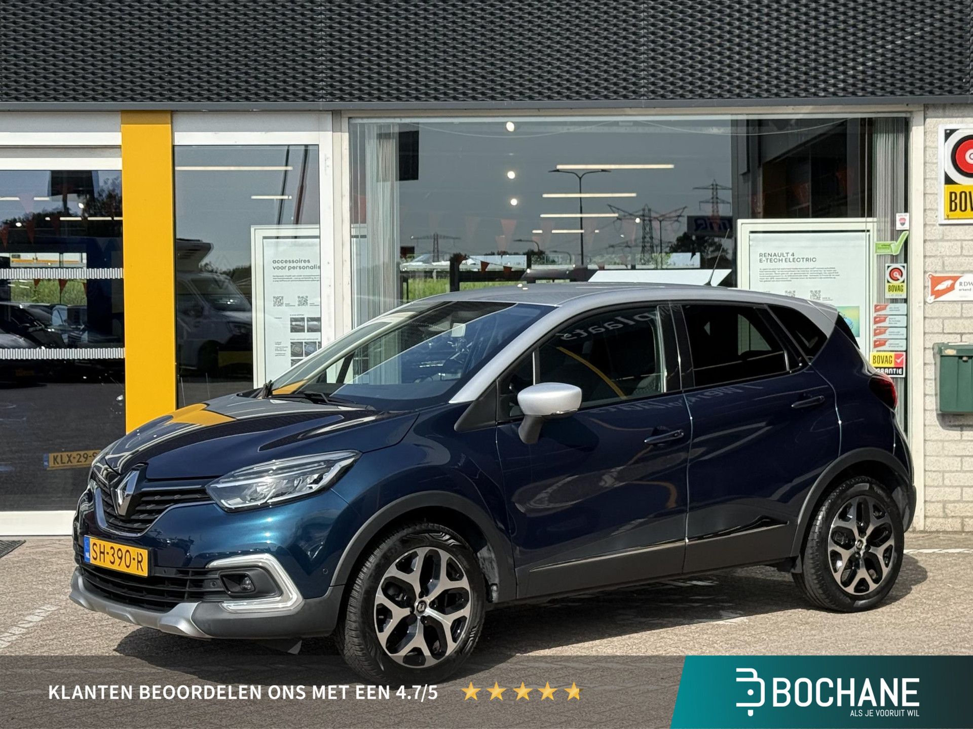 Renault Captur met kenteken SH-390-R – vooraanzicht