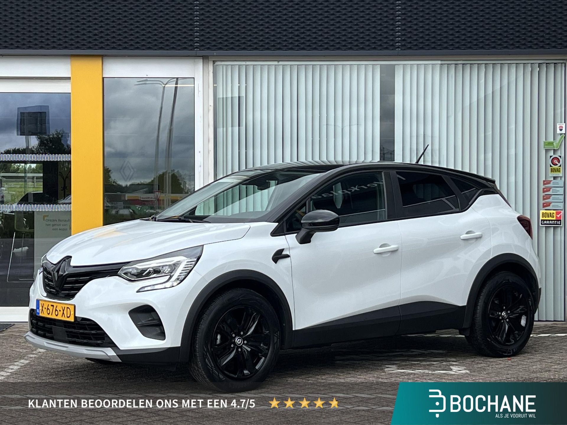 Renault Captur met kenteken X-676-XD – vooraanzicht