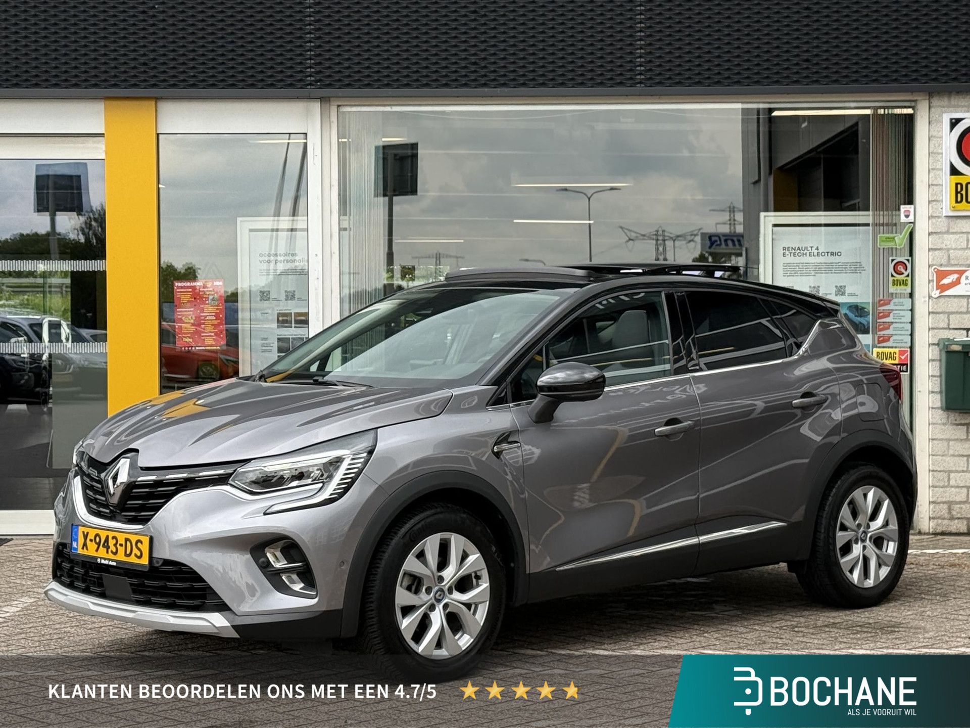 Renault Captur met kenteken X-943-DS – vooraanzicht