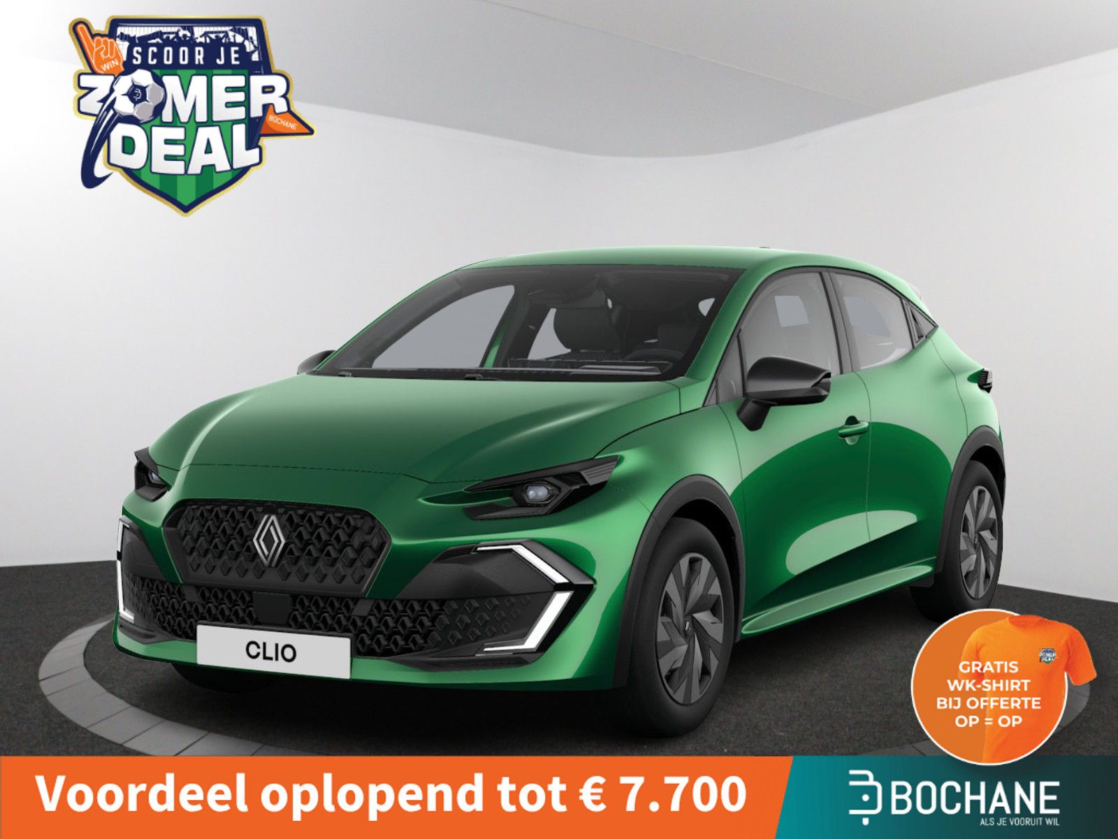 Renault Clio – vooraanzicht