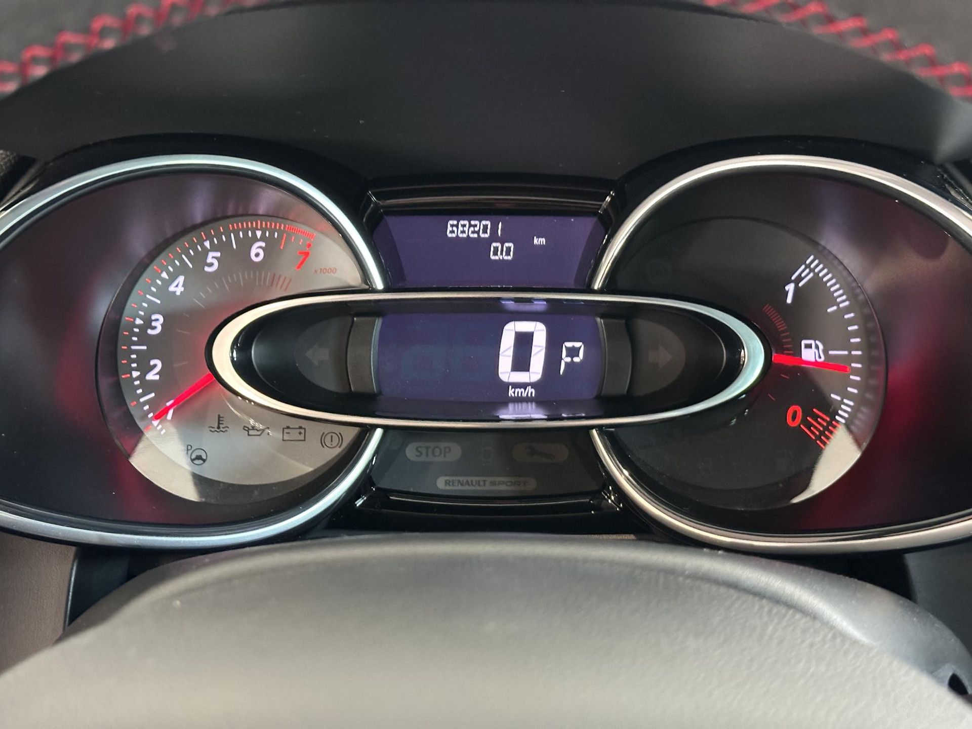 Renault Clio met kenteken G-739-GL – detailfoto