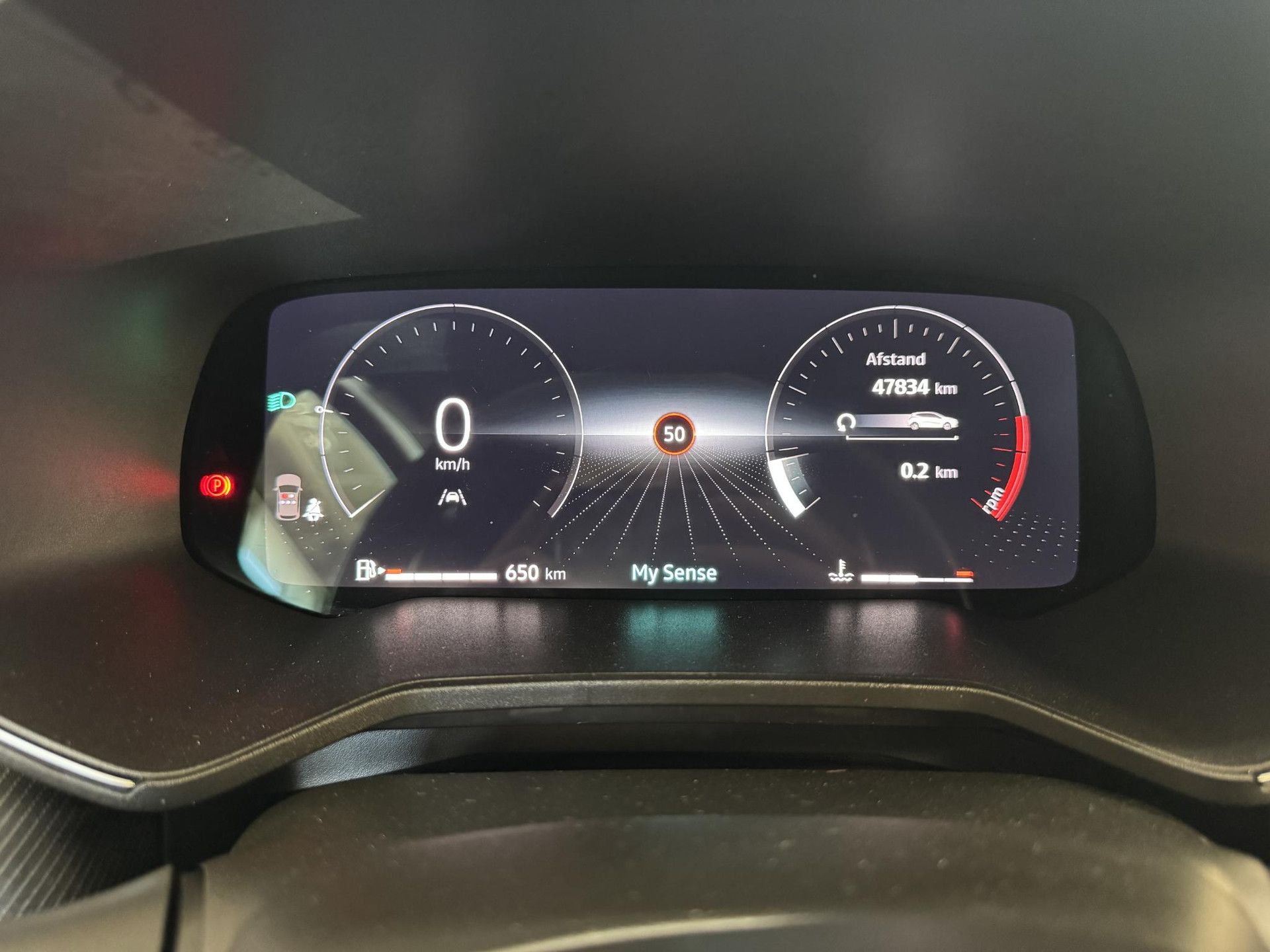 Renault Clio met kenteken GVT-84-S – dashboard