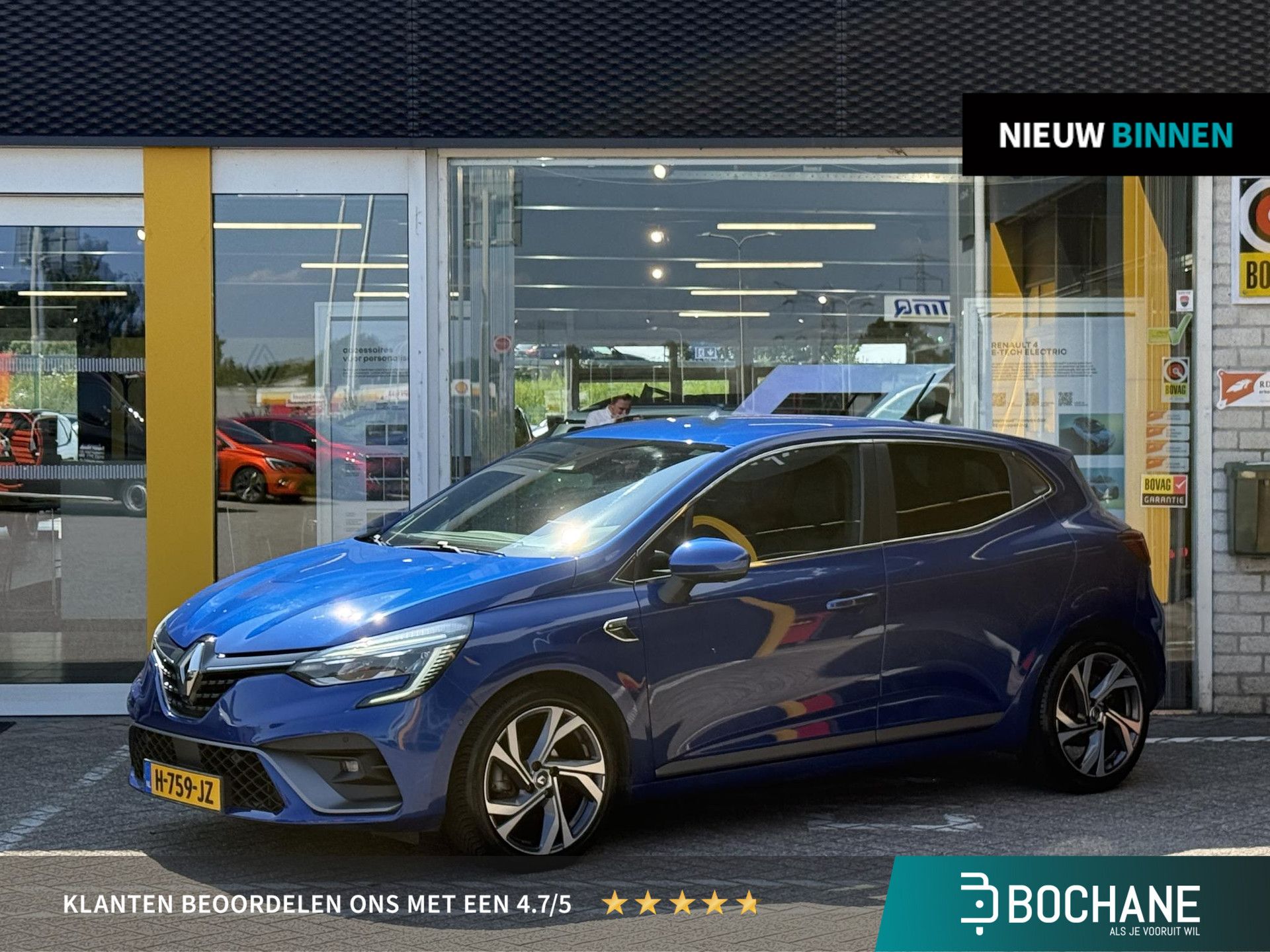 Renault Clio met kenteken H-759-JZ – vooraanzicht