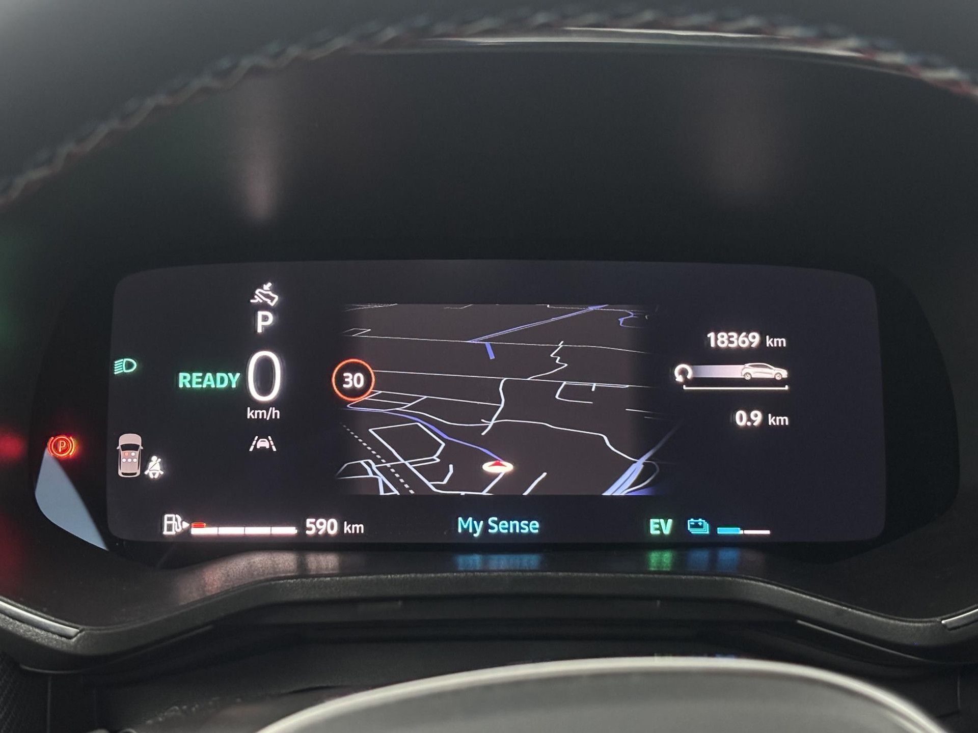 Renault Clio met kenteken JBH-44-P – dashboard