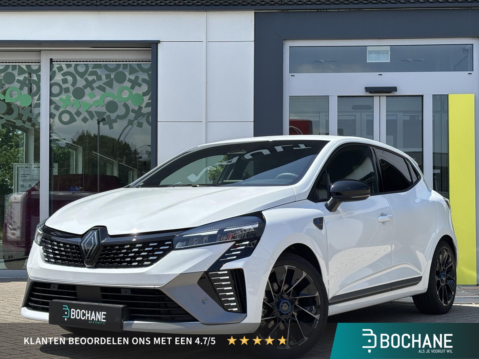 Renault Clio met kenteken JBH-49-P – vooraanzicht