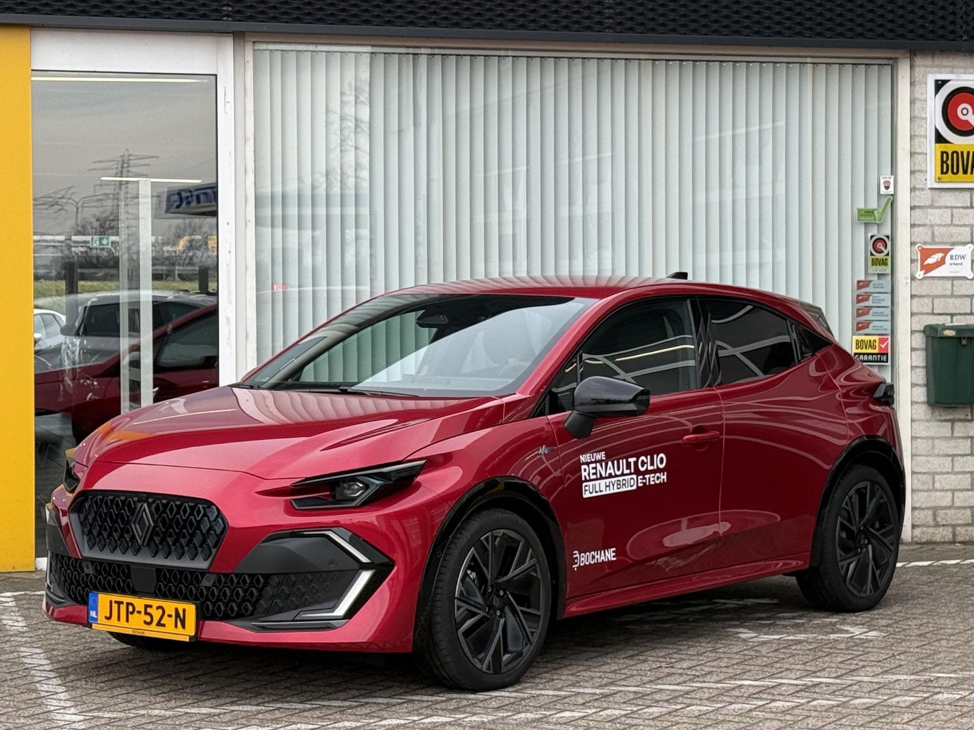 Renault Clio met kenteken JTP-52-N – detailfoto