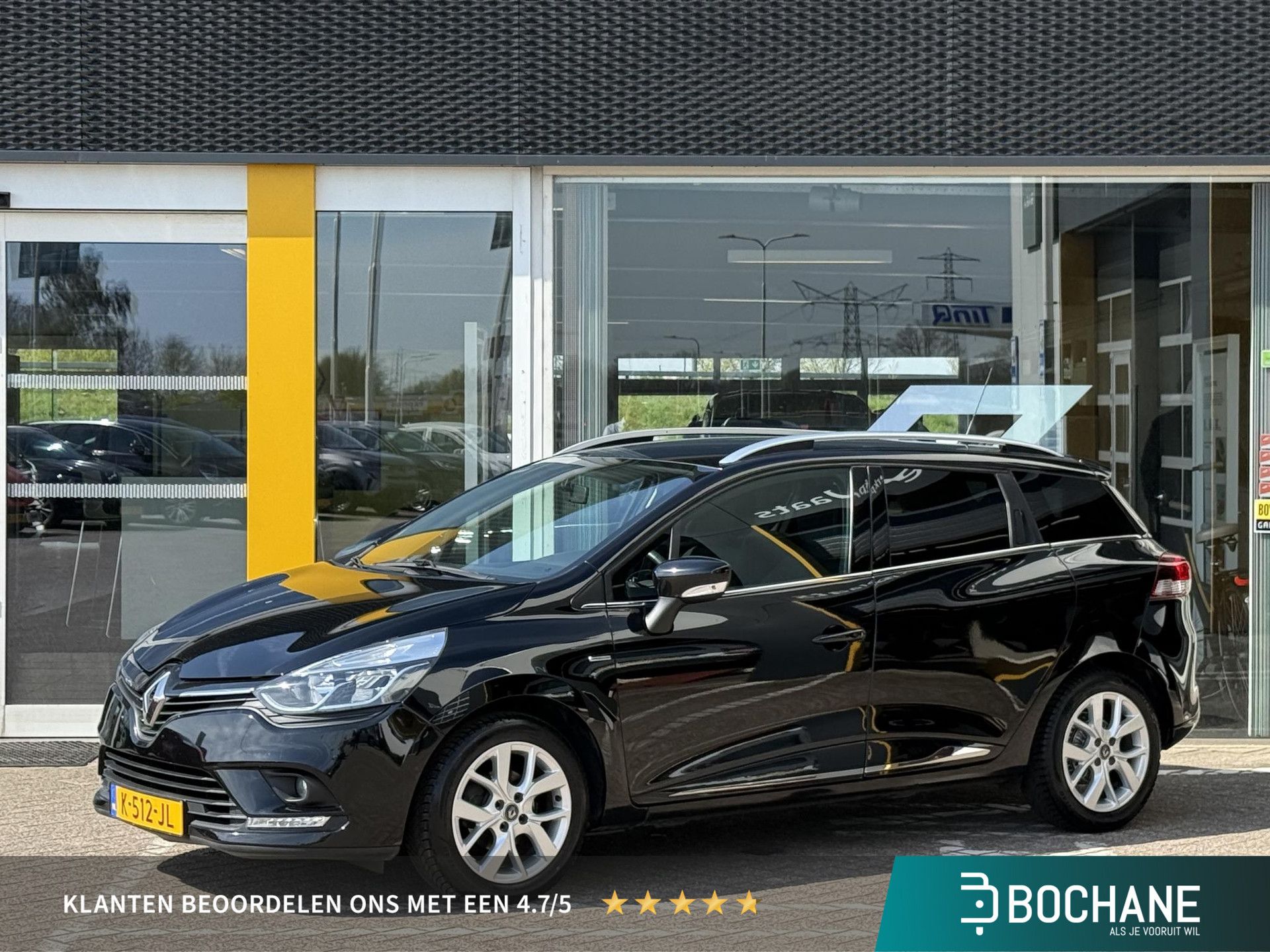Renault Clio met kenteken K-512-JL – vooraanzicht