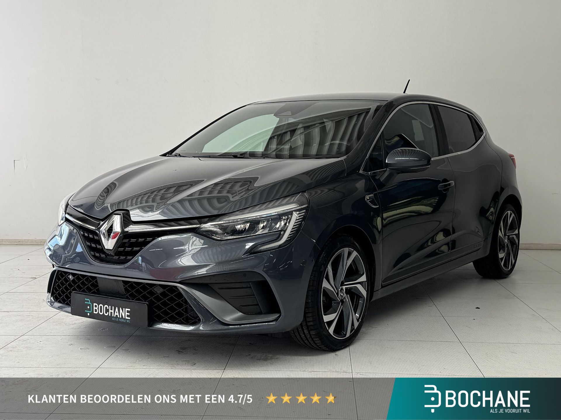 Renault Clio met kenteken K-873-BN – vooraanzicht