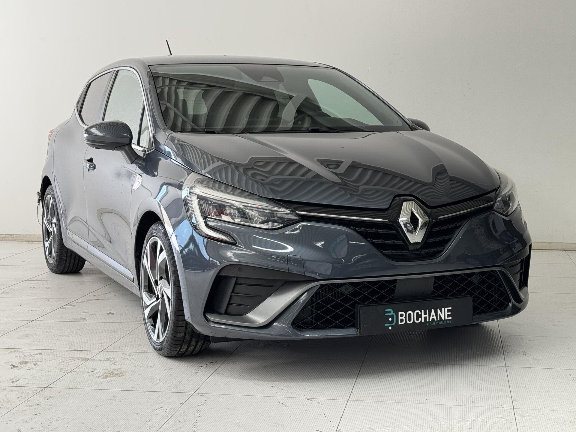 Renault Clio met kenteken K-873-BN – dashboard