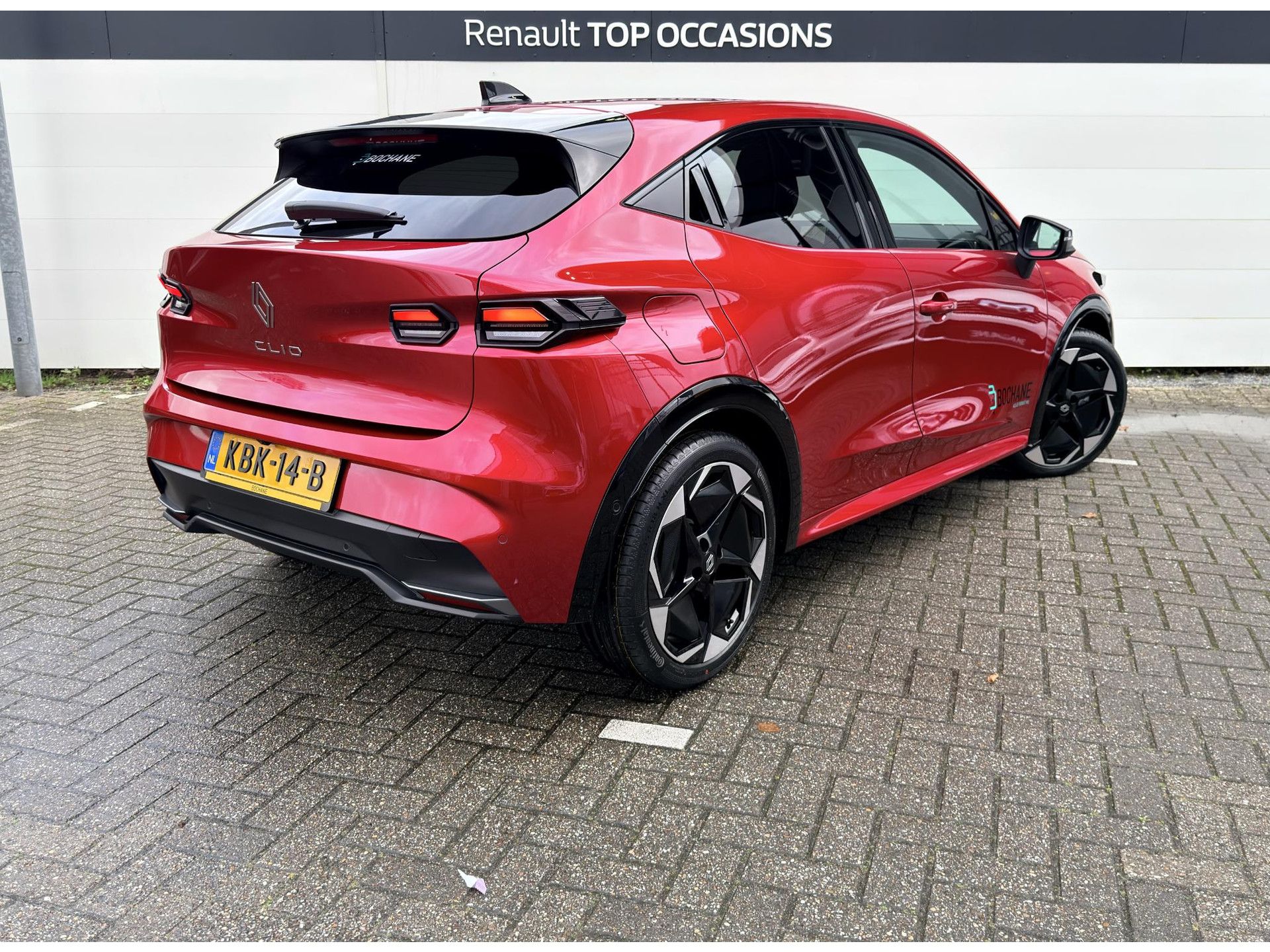 Renault Clio met kenteken KBK-14-B – achteraanzicht