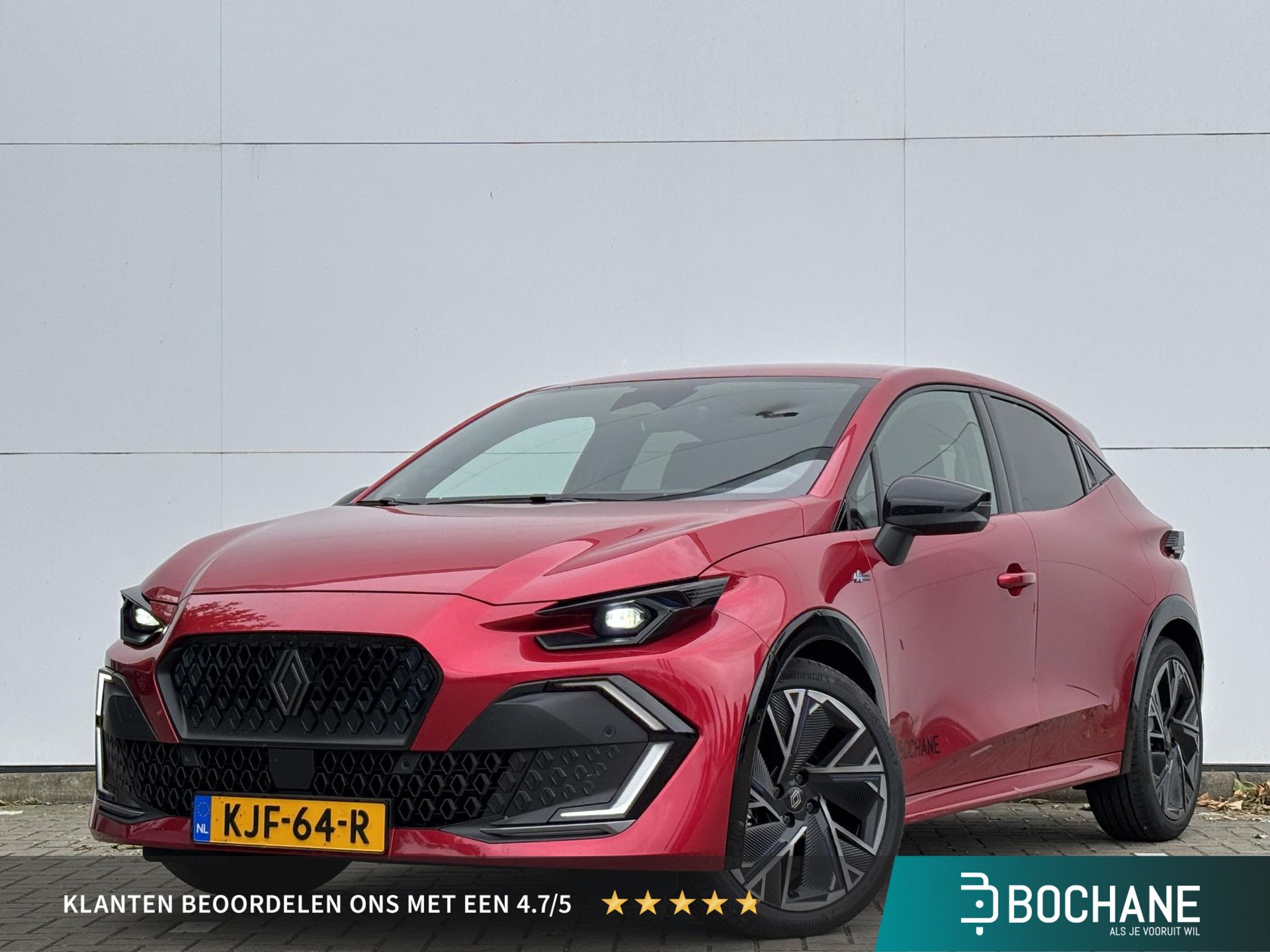 Renault Clio met kenteken KJF-64-R – vooraanzicht